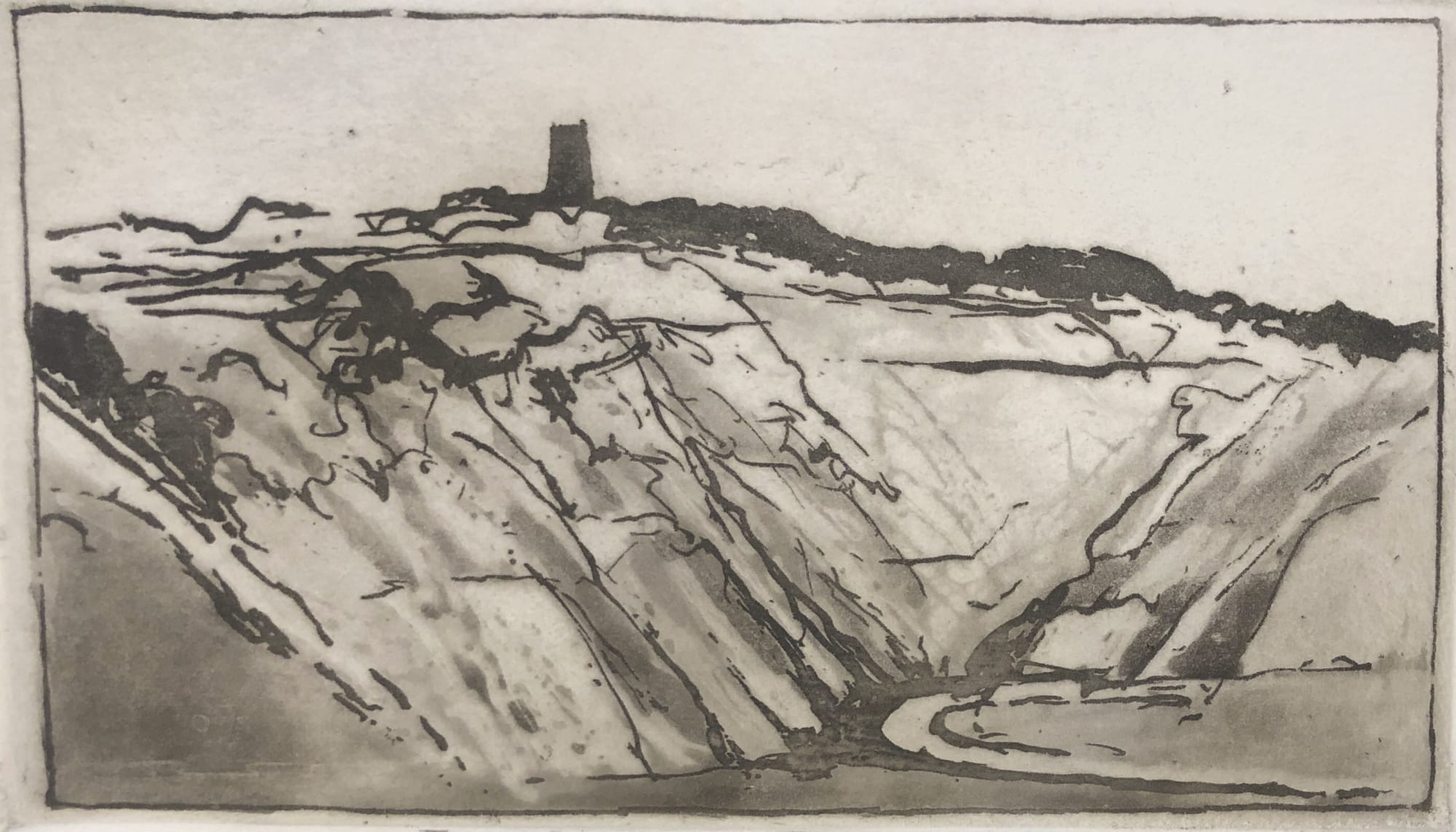 Norman Ackroyd, Anglesey – The Great Open Cast, 2010