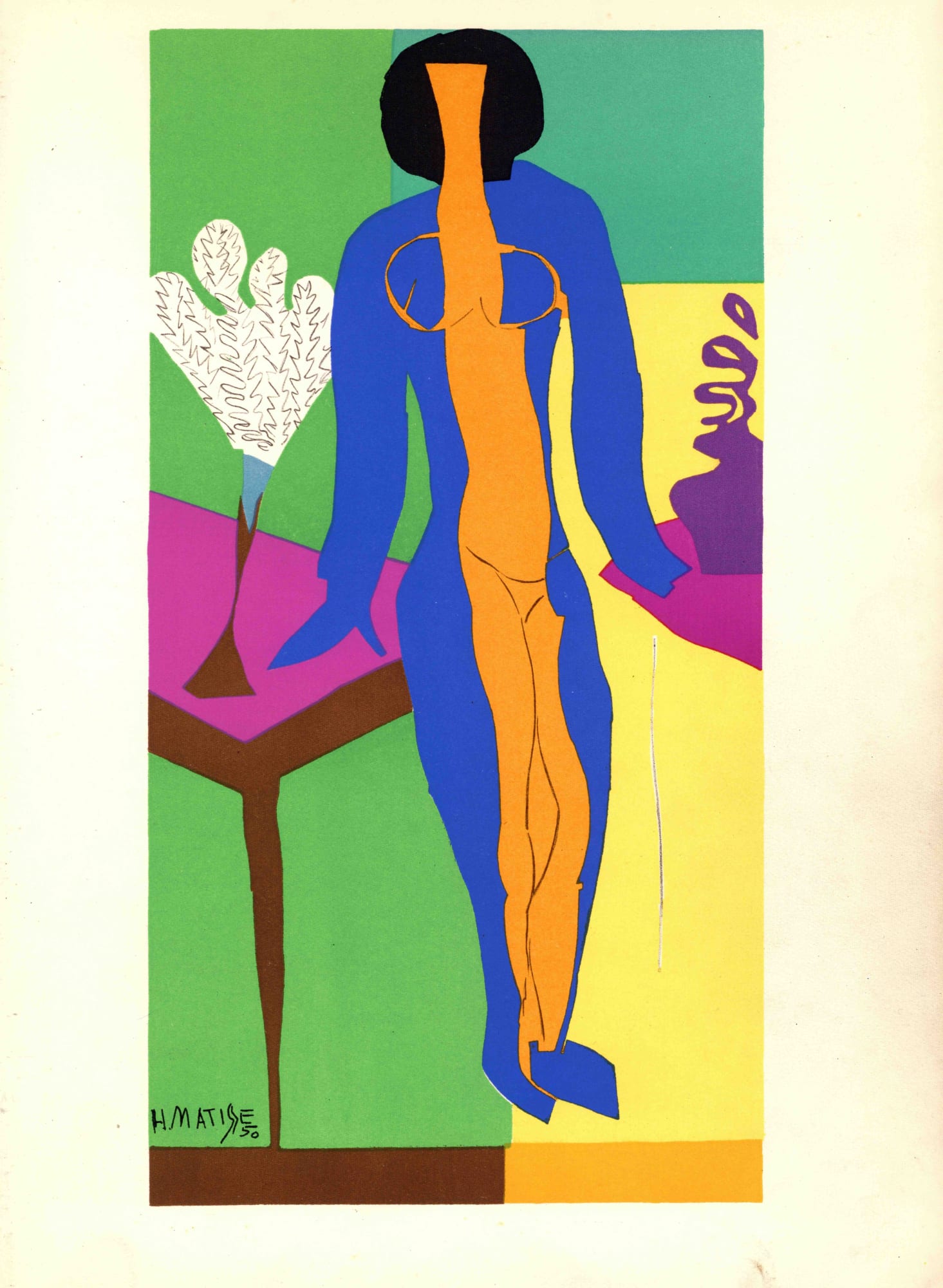Christmas Secret Bid Auction , LOT XX: Henri Matisse - Zulma, 1954