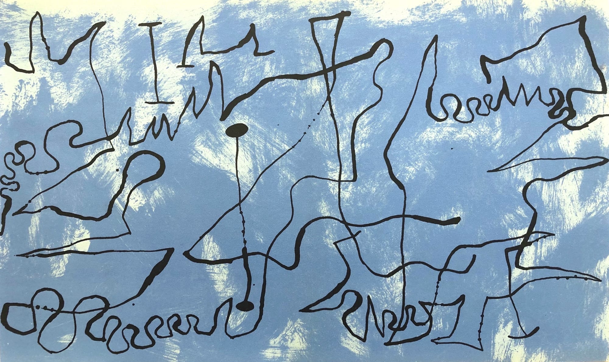 Joan Miró, Composition III from Jacques Prevert's 'Joan Miró', 1956