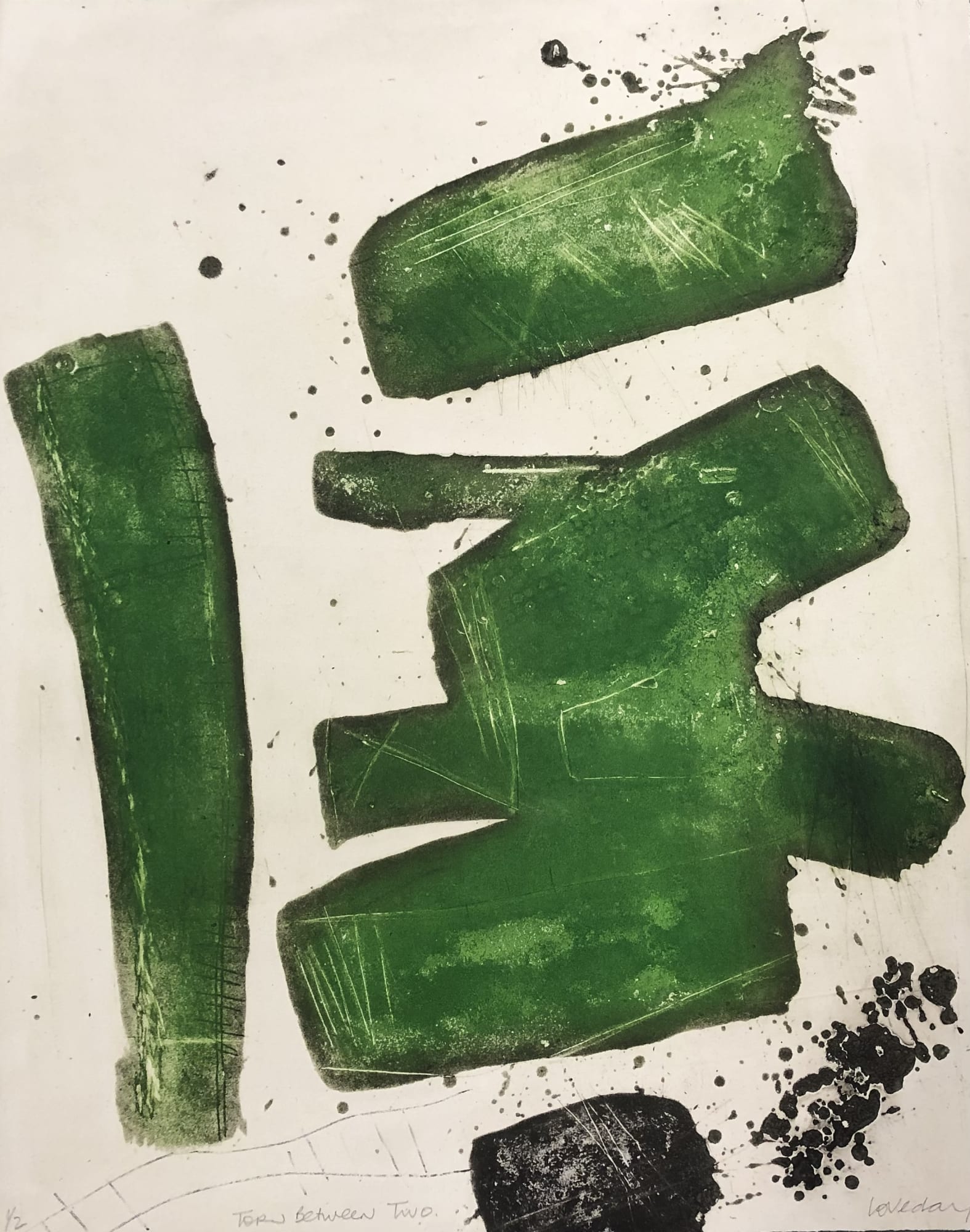 Ross Loveday, Torn Between Two, 2021