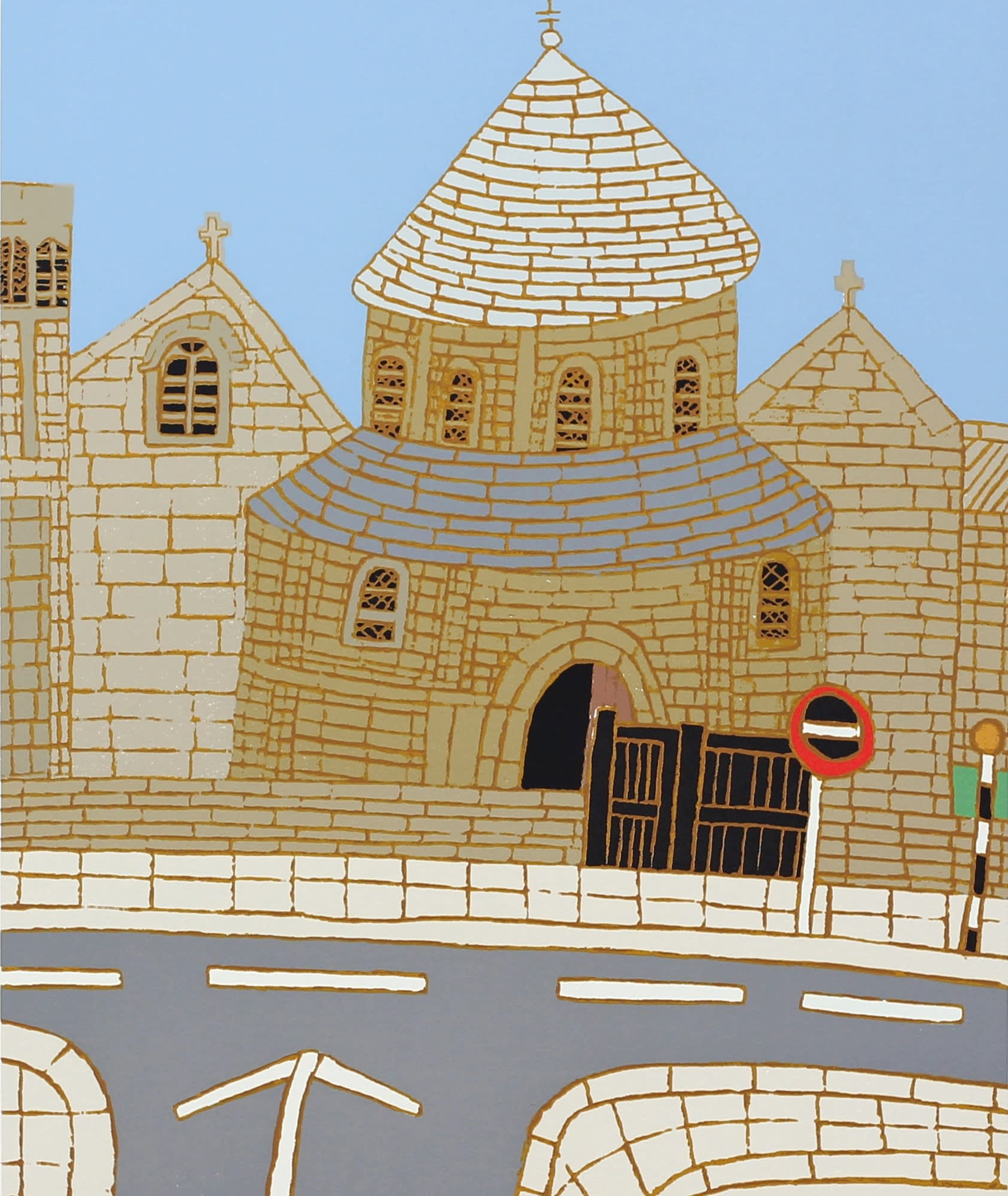 Summer Secret Bid Auction 2024, LOT XX: Bryan Pearce - The Round Church, 2006