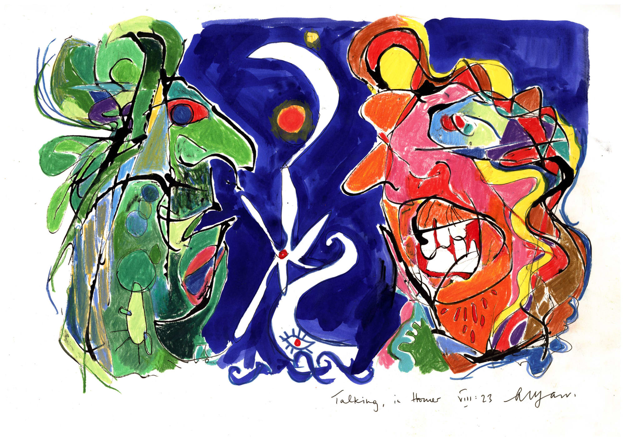 Andrew Marr, Talking, in Homer VIII:23, 2023