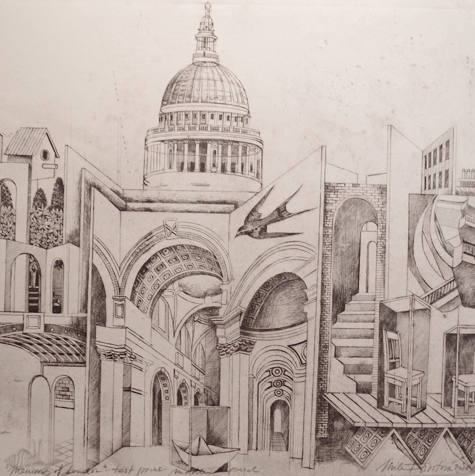 Christmas Secret Bid Auction , LOT XX: Míla Fürstová - Memories of London, 2010