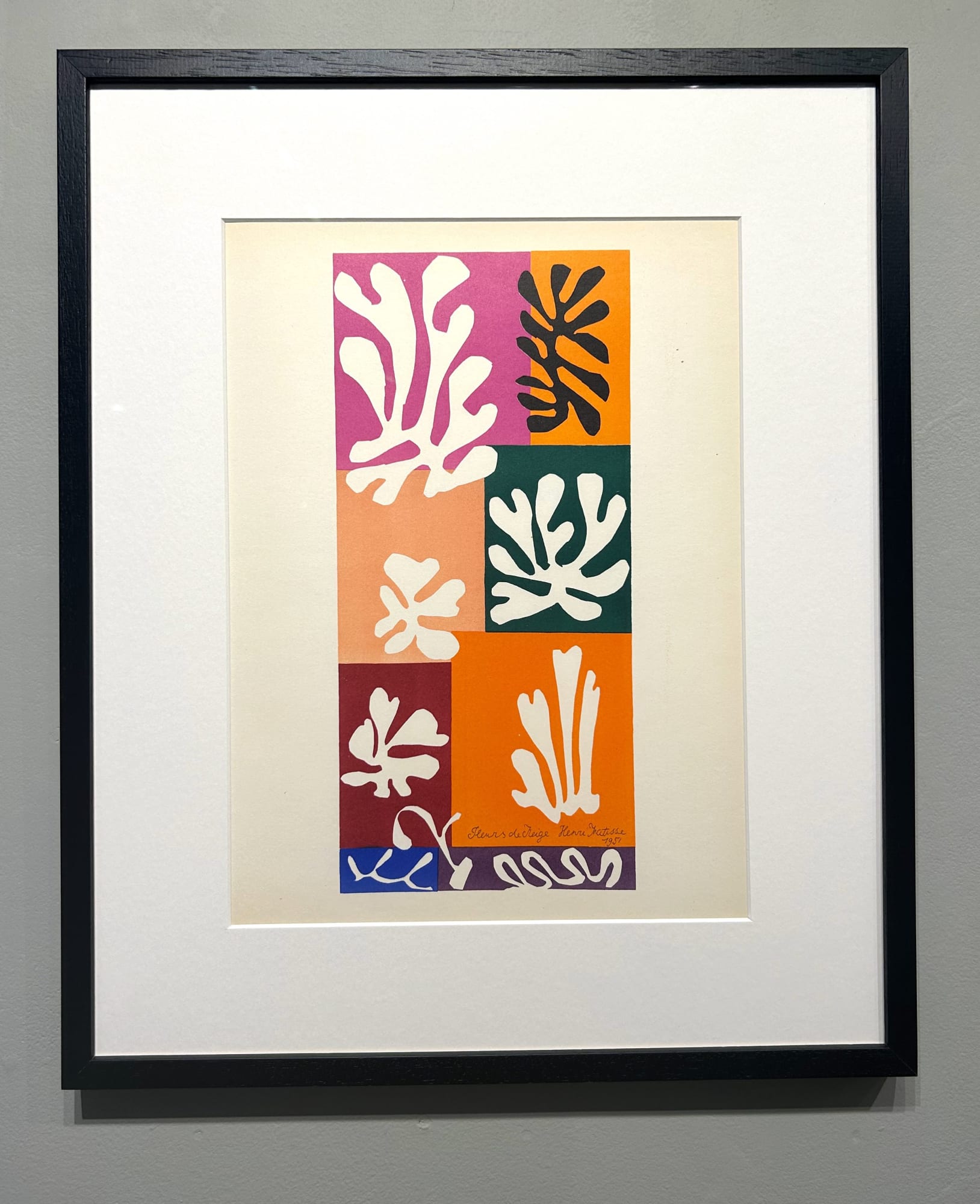 Henri Matisse Fleurs de Neige 1954 Eames Fine Art Henri Matisse Fleurs de Neige 1954 Eames Fine Art