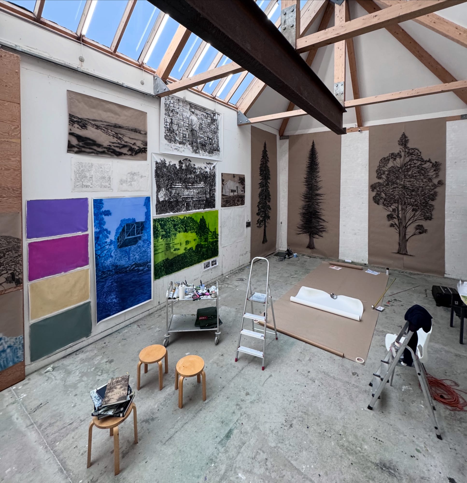 Per Kirkeby Studio Læsø AIR, Denmark