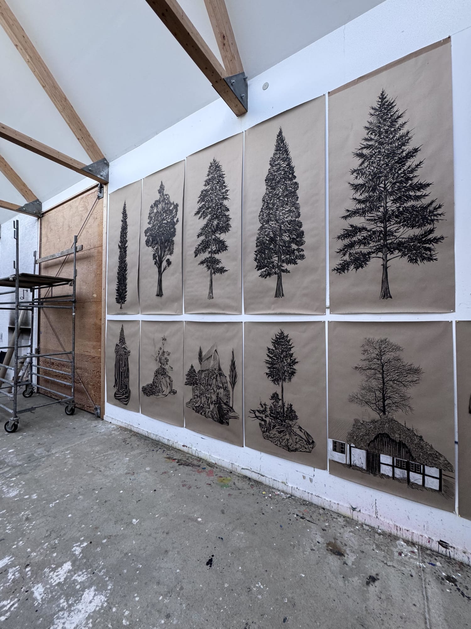 Per Kirkeby Studio Læsø AIR, Denmark