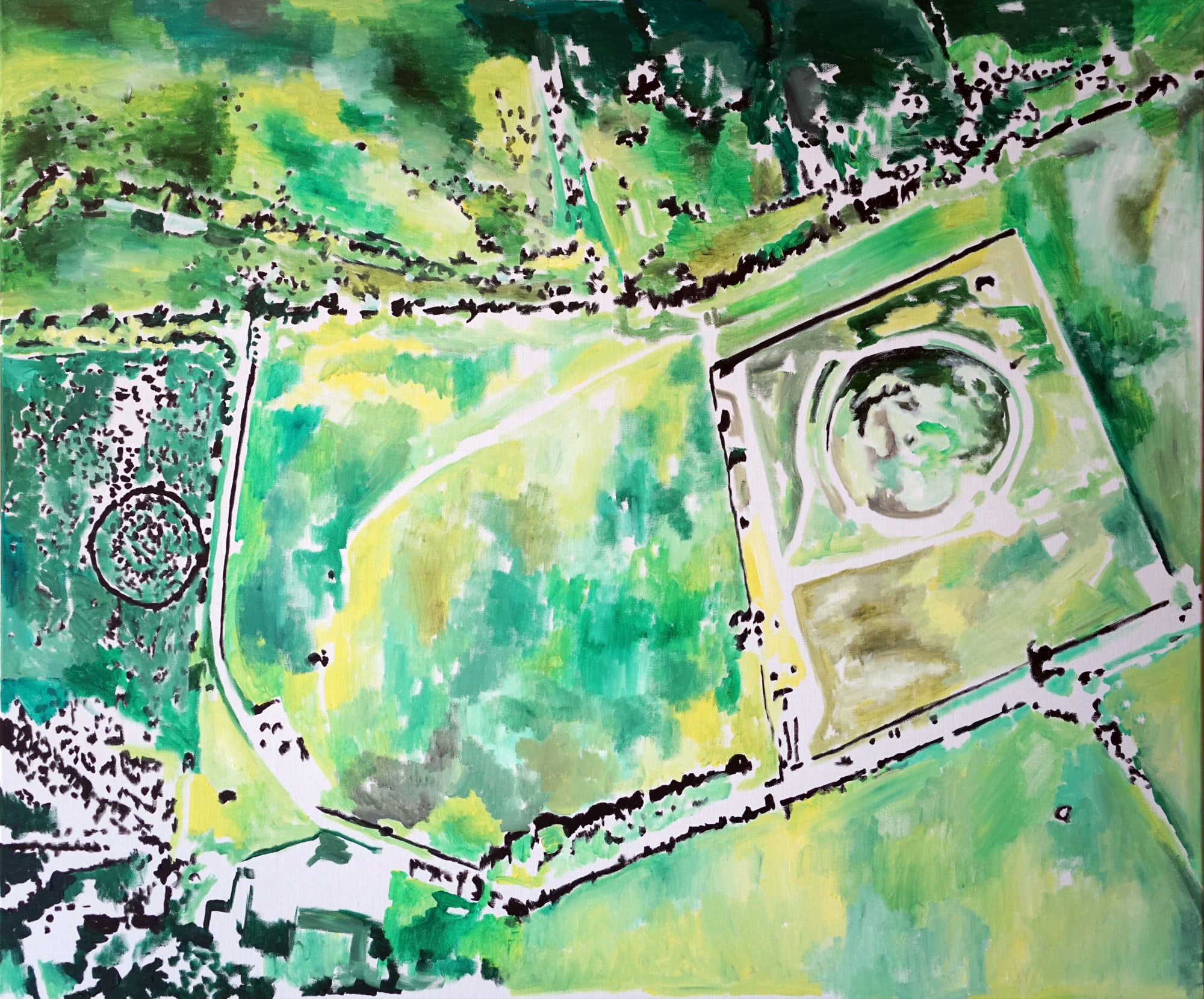 Dig it up and put it in a bag