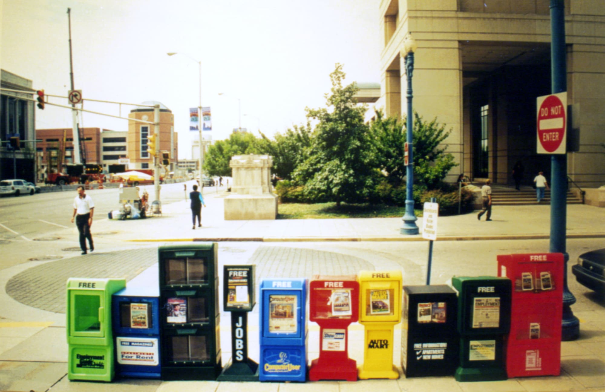 Stands, photograph, 122 x 183 cm, 2000