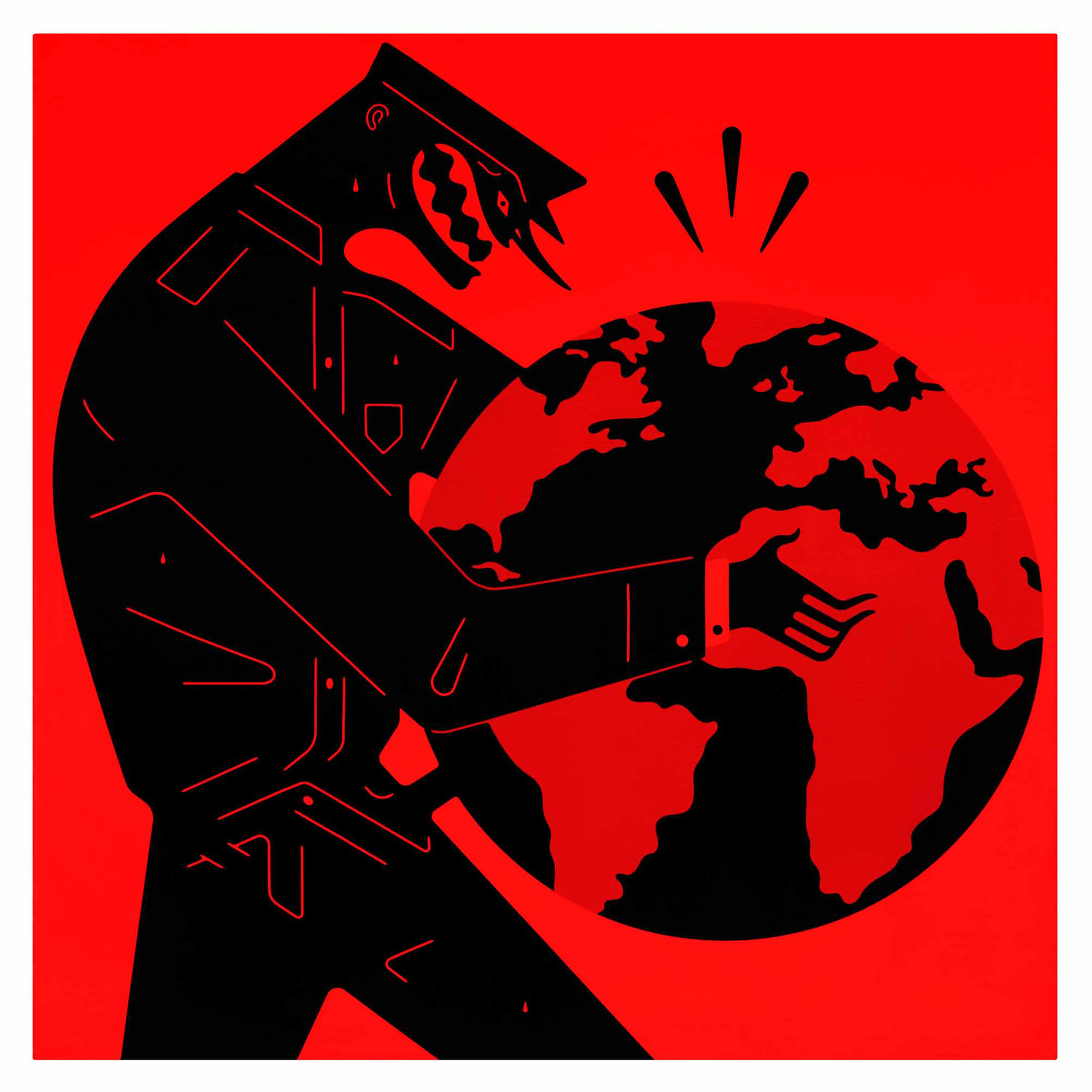 Cleon Peterson, This is DeJaVu All Over Again I, 2022