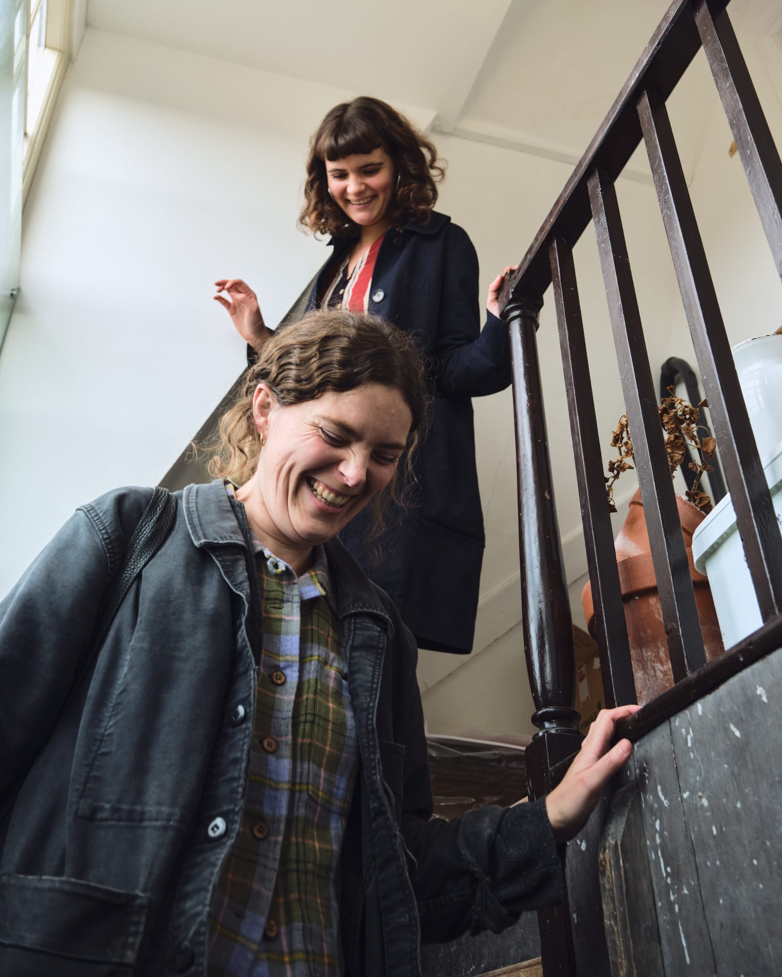 The studio is where the architects of the Great Yarmouth Preservation Trust were working but moved elsewhere, excited by a young artist moving into the area