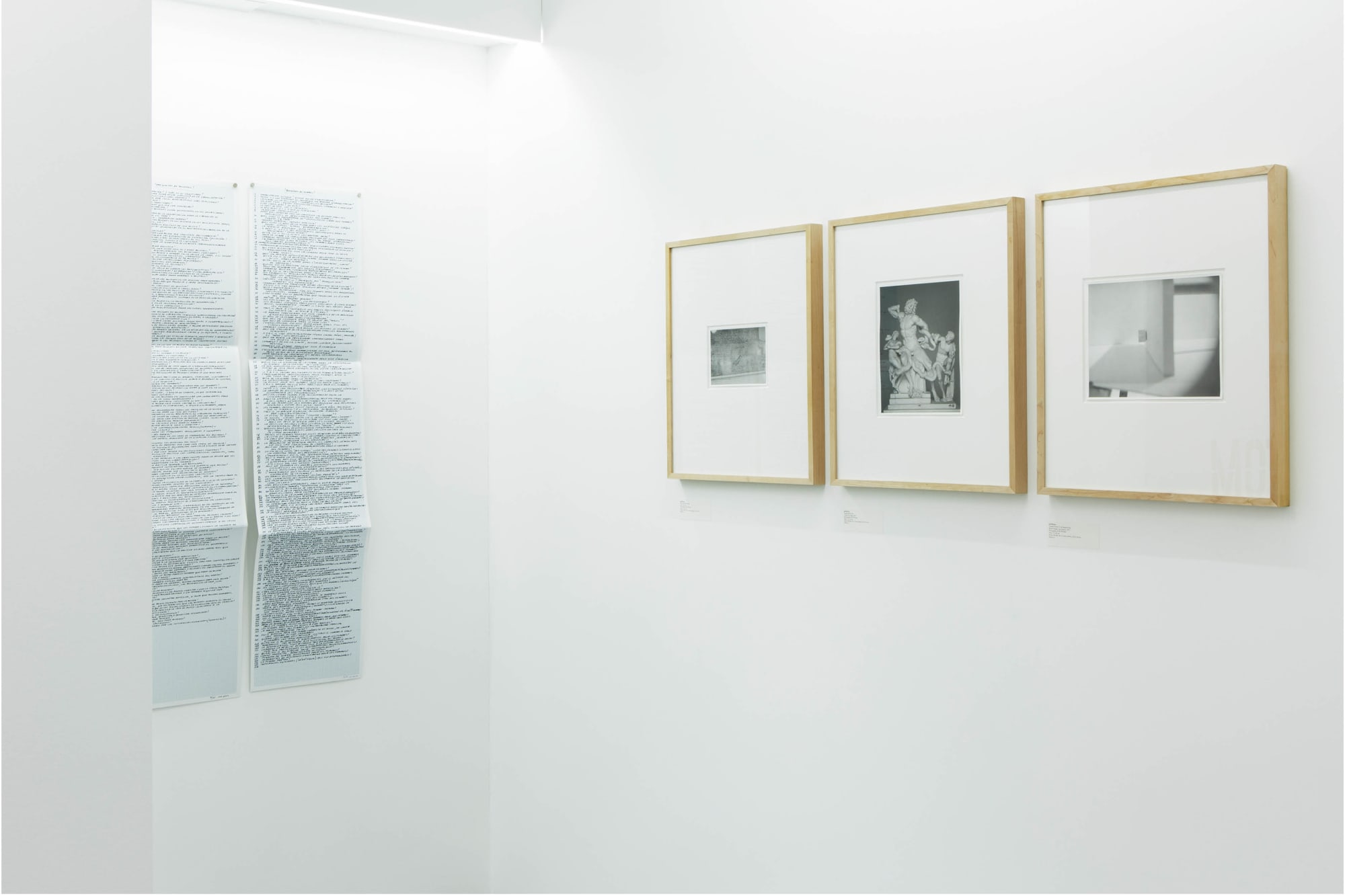 Exhibition view Thinking Ahead - Sequence 1, 2019, Erna Hecey Gallery, Luxembourg