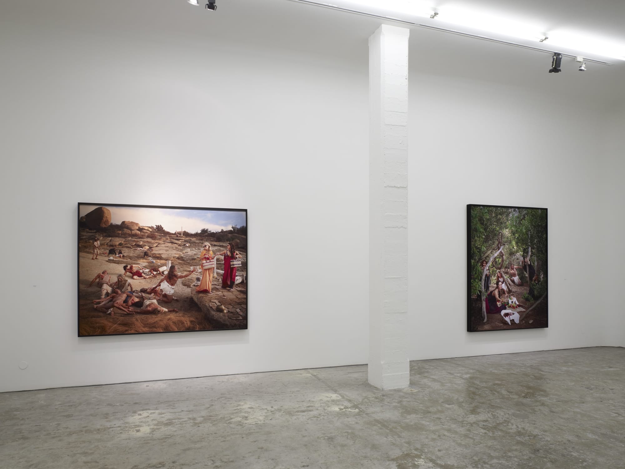 Eleanor Antin, Classical Frieze, Exhibition view at Erna Hecey Brussels, 2009–2010