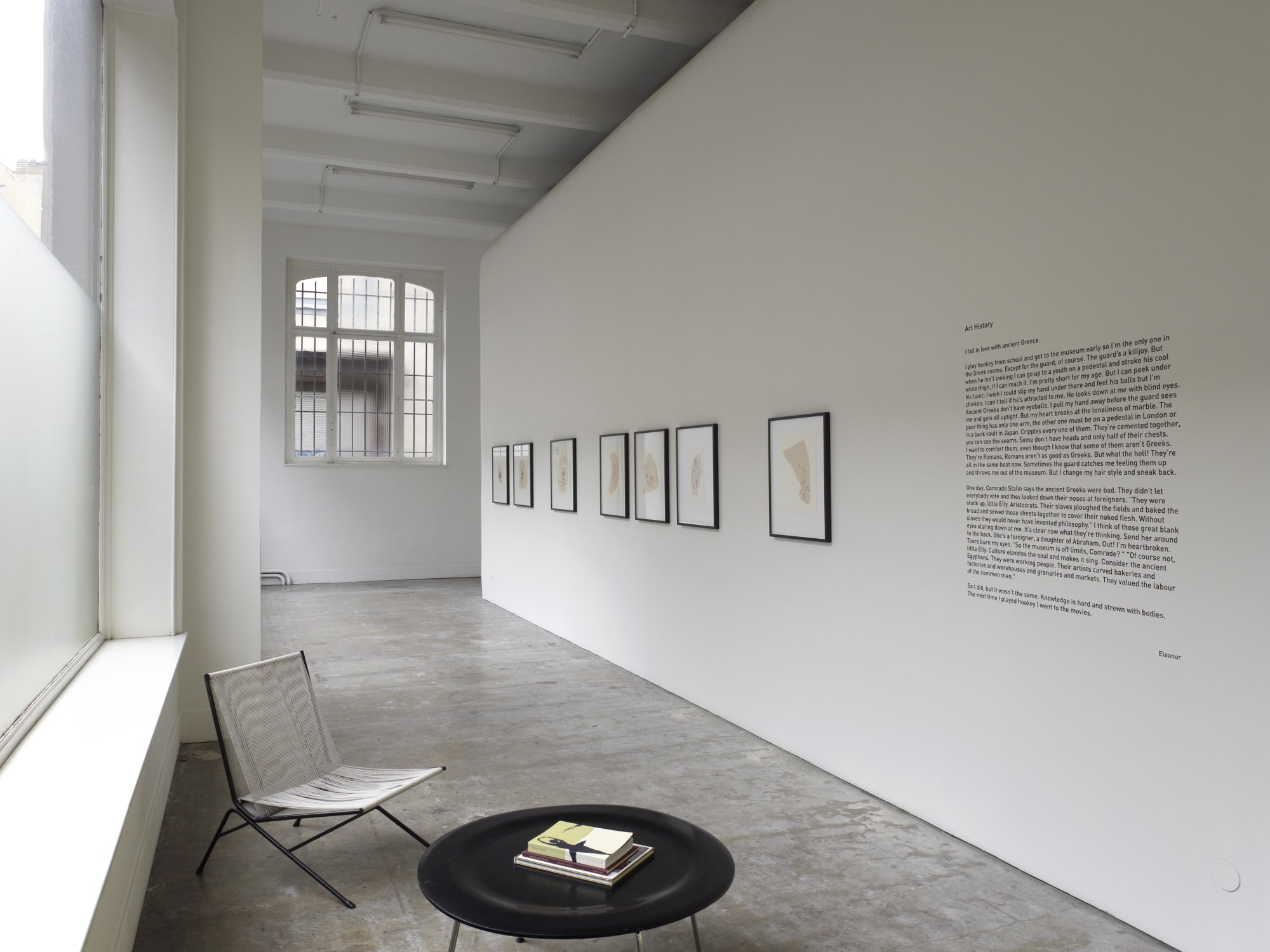 Elanor Antin Classical Frieze 2009 Exh View 07