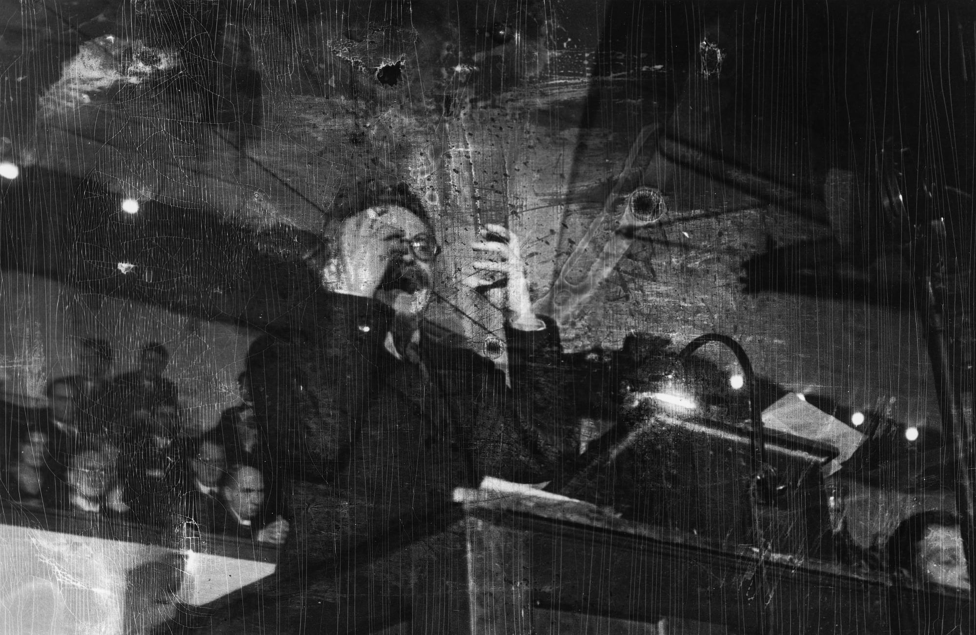 Robert Capa - Trotsky, Copenhagen, November 27th, 1932