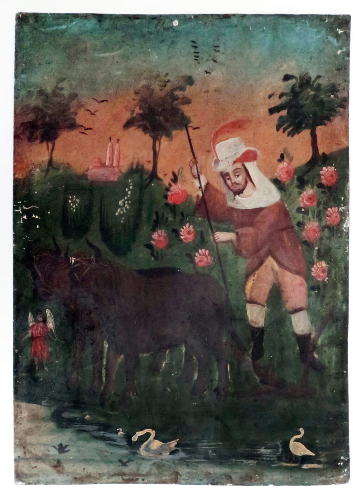 Mexican Folk Retablos, San Isiorio, n.d.