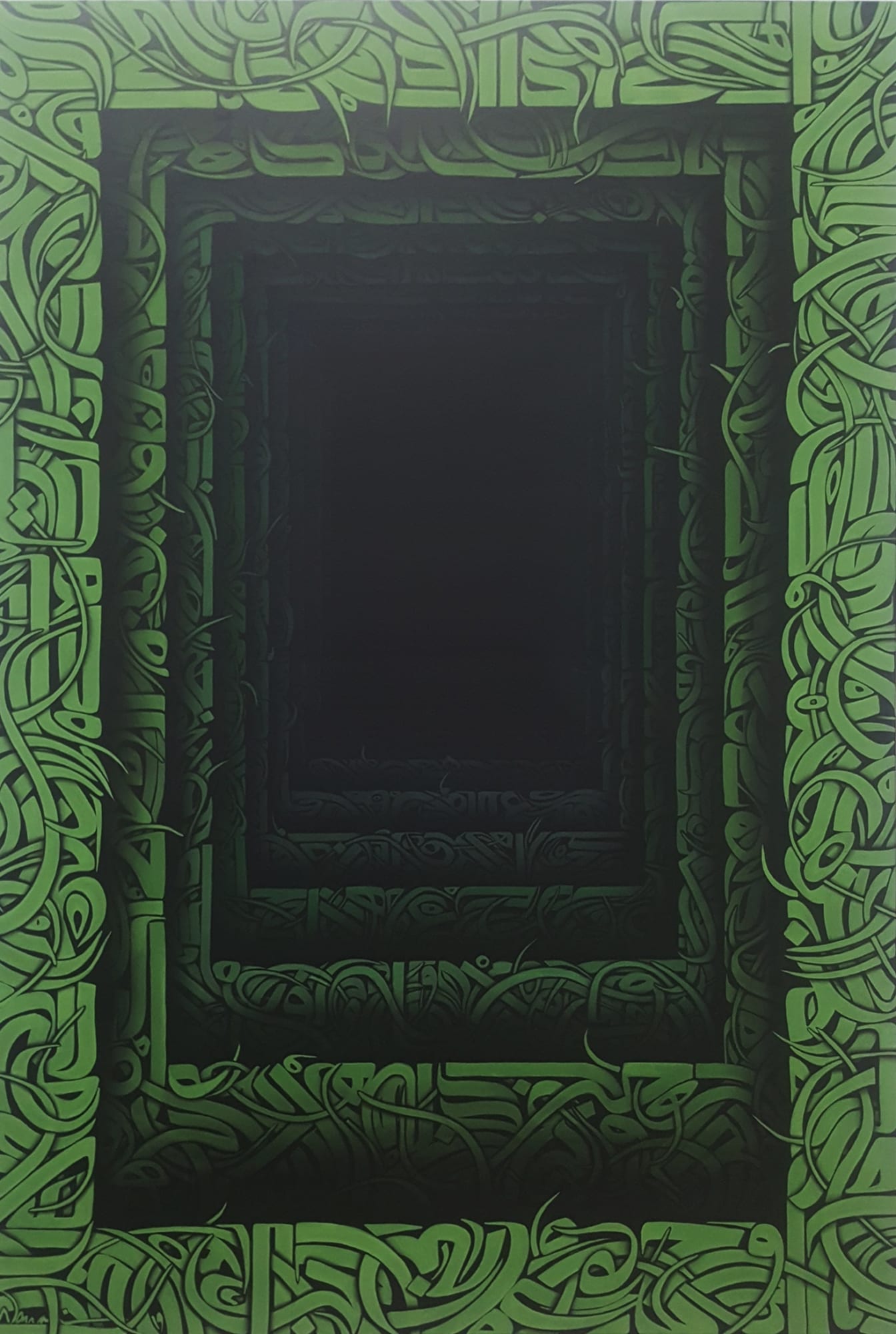 Sasan Nasernia The Otherside IV, 2019 Acrylic on canvas 150 x 100 cm 59 x 39 1/4 in