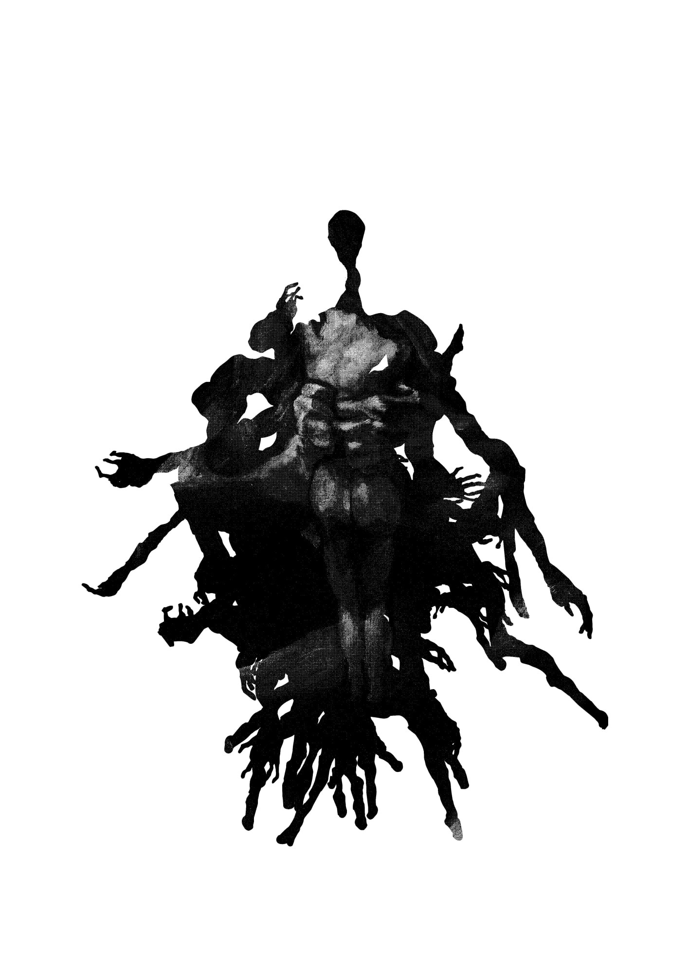 Tawfiq Al Dawi Insignificance 030, 2016 Digital print and ink on paper 59.5 x 42 cm 23 1/2 x 16 1/2 in