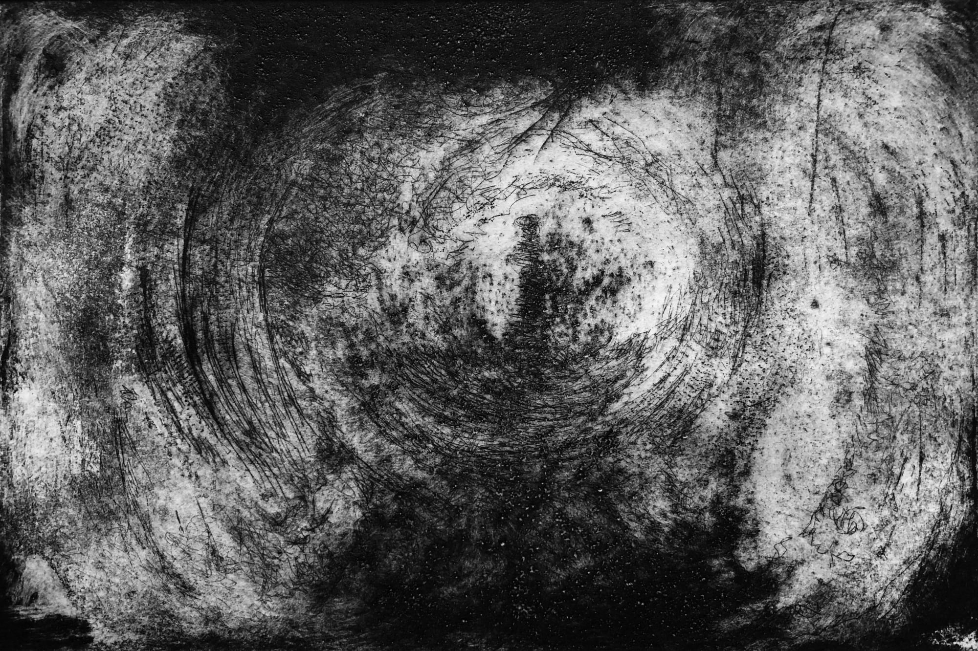 Zeina Salameh Ka3b El Fenjan, 2018 Etching, aquatint, and dry point on paper 10 x 15 cm 4 x 6 in