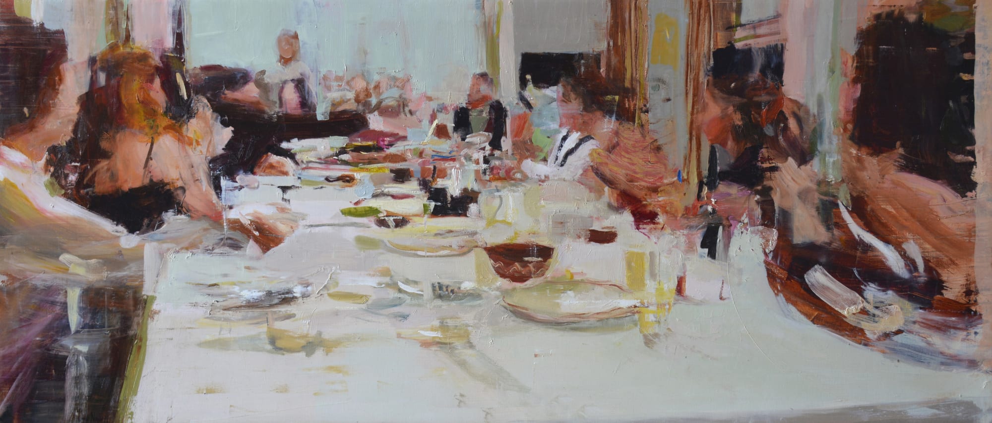 Omar Najjar Untitled, 2021 Oil on canvas 70 x 120 cm 27 1/2 x 47 1/4 in