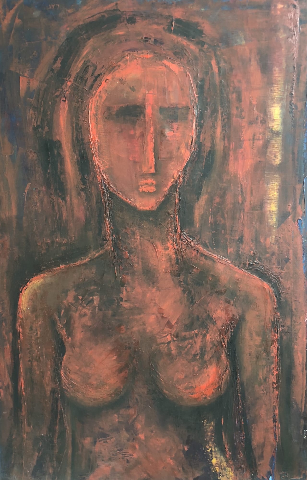Basma Al Nimri Untitled Oil on canvas 90 x 60 cm 35 1/2 x 23 1/2 in