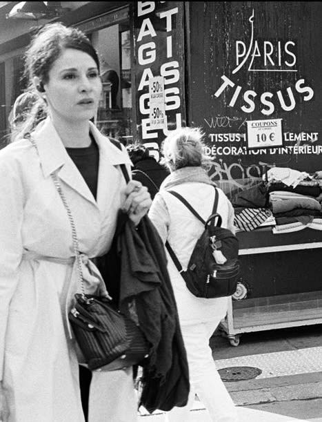 Yamam Nabeel Holding onto a Dream - Paris, October 2022, 2022 35mm Photograph on Hahnemule paper 42 x 30 cm 16 1/2 x 11 3/4 in