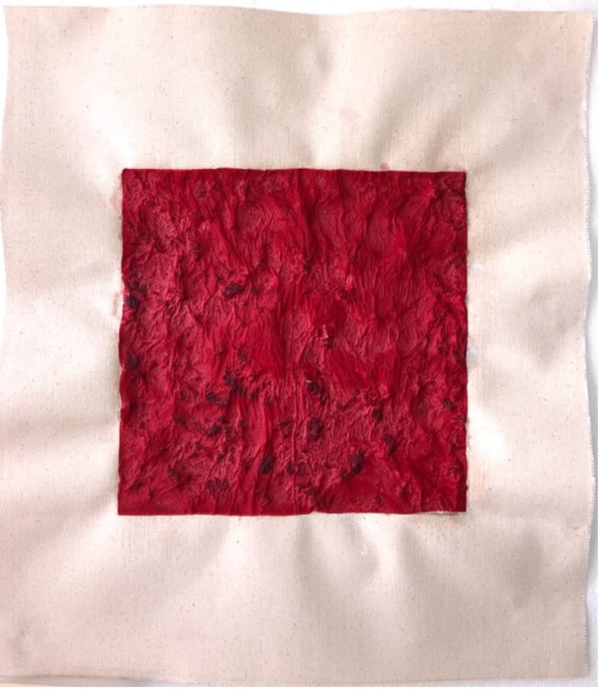 Rima Moukahal Leaden, 2022 Mixed media and acrylic on canvas 45 x 40 cm 17 3/4 x 15 3/4 in