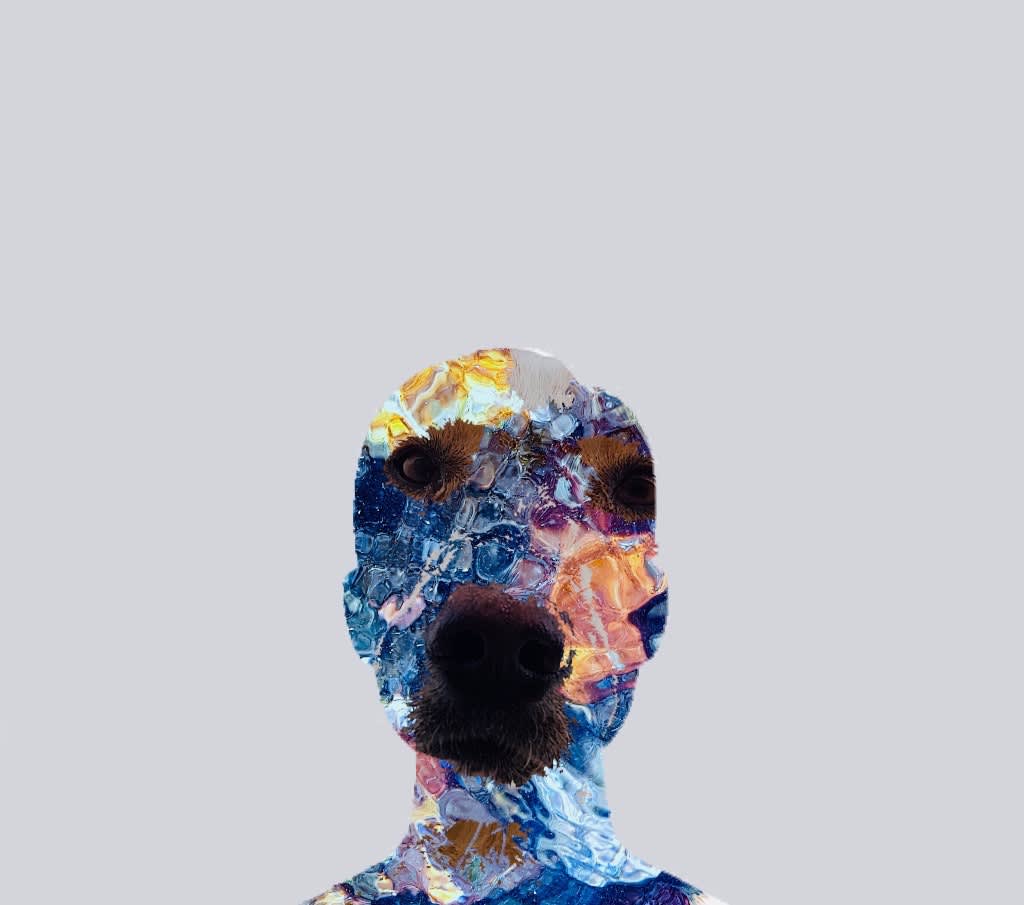 Will Iskandar Open Minded, 2020 Archival print on canvas 53 x 60 cm 20 3/4 x 23 1/2 in