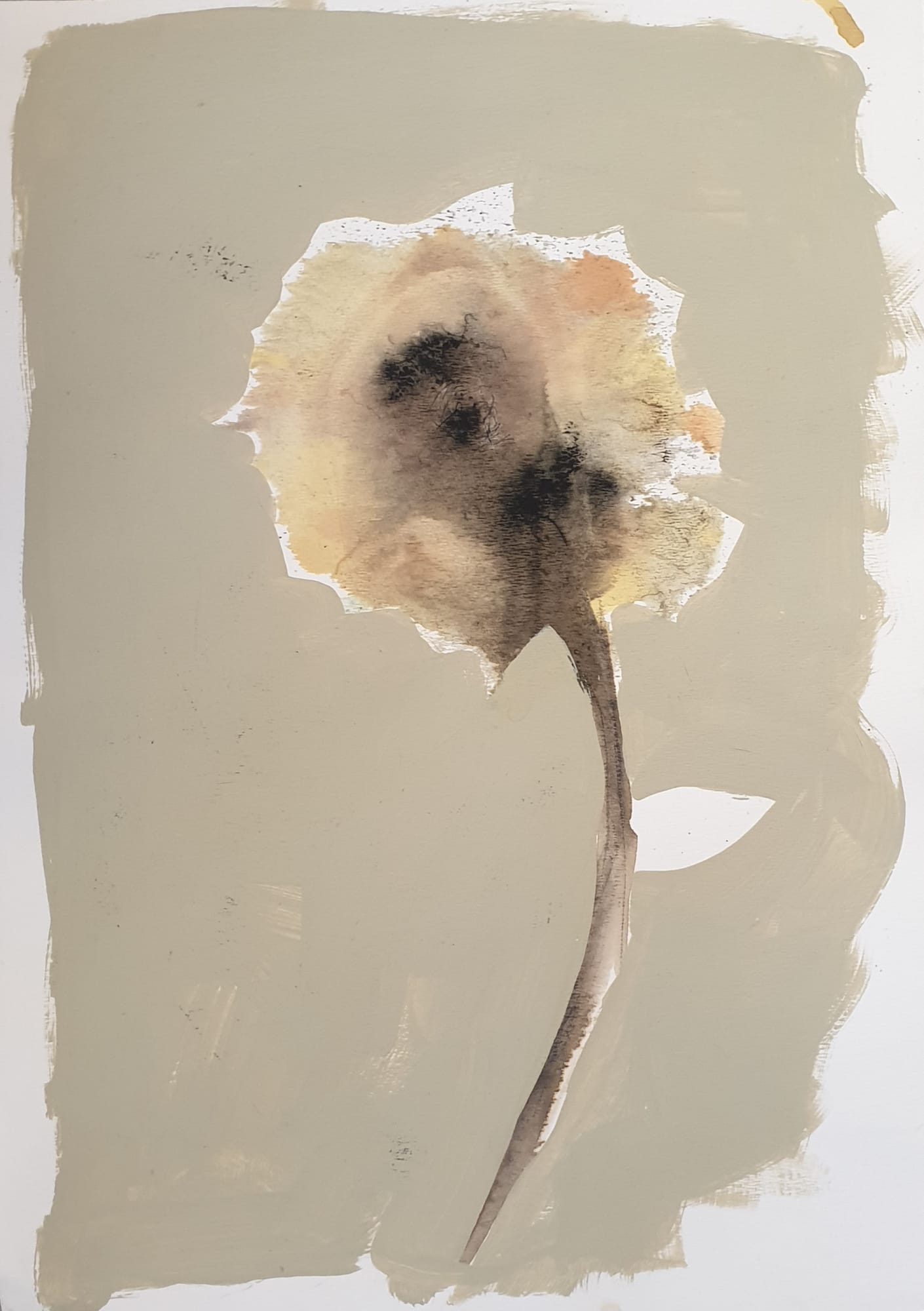 Semaan Khawam Still Life II, 2016 Mixed media on paper 41 x 29 cm 16 1/4 x 11 1/2 in