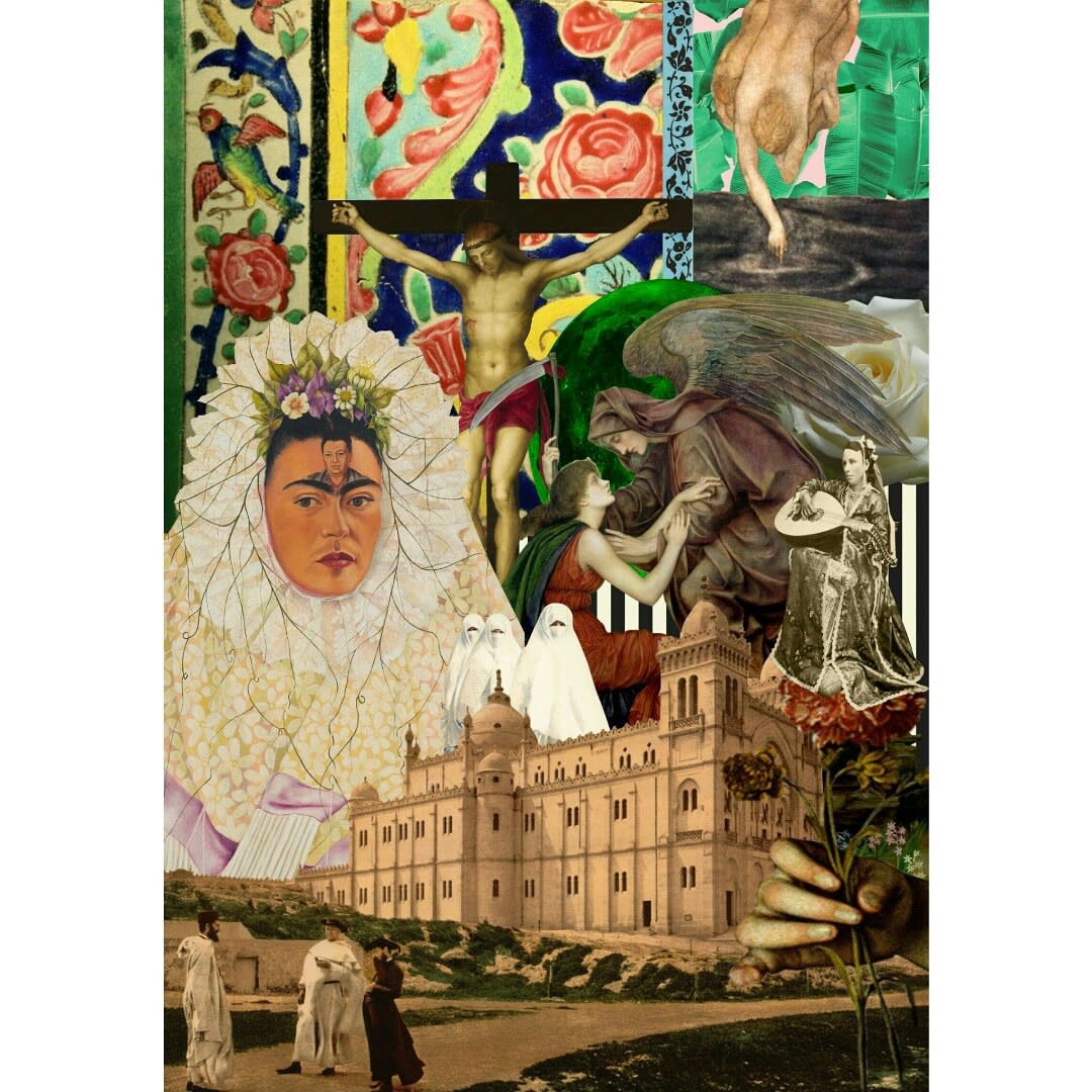Zaina Said Sacrificio, 2017 Digital collage printed on Epson paper 60 x 42 cm 23 1/2 x 16 1/2 in