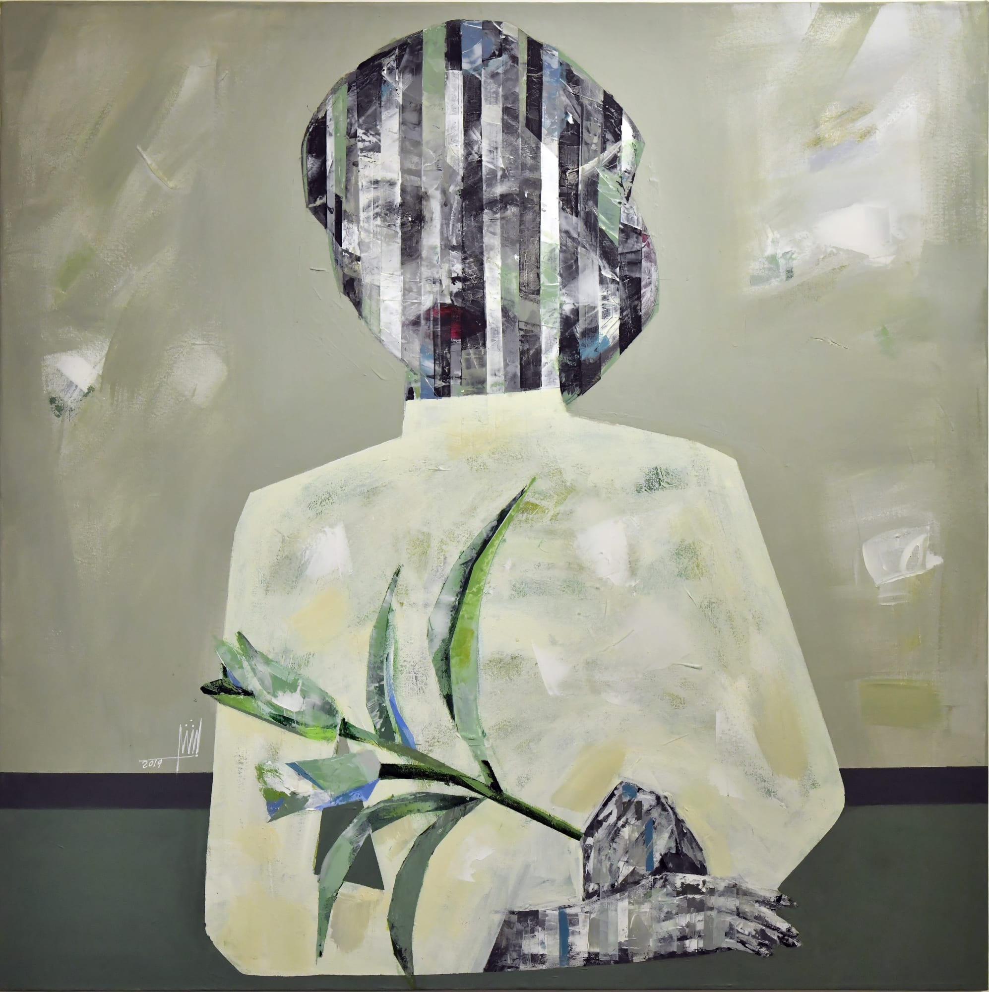 Untitled, Acrylic on canvas, 2019 120x120cm