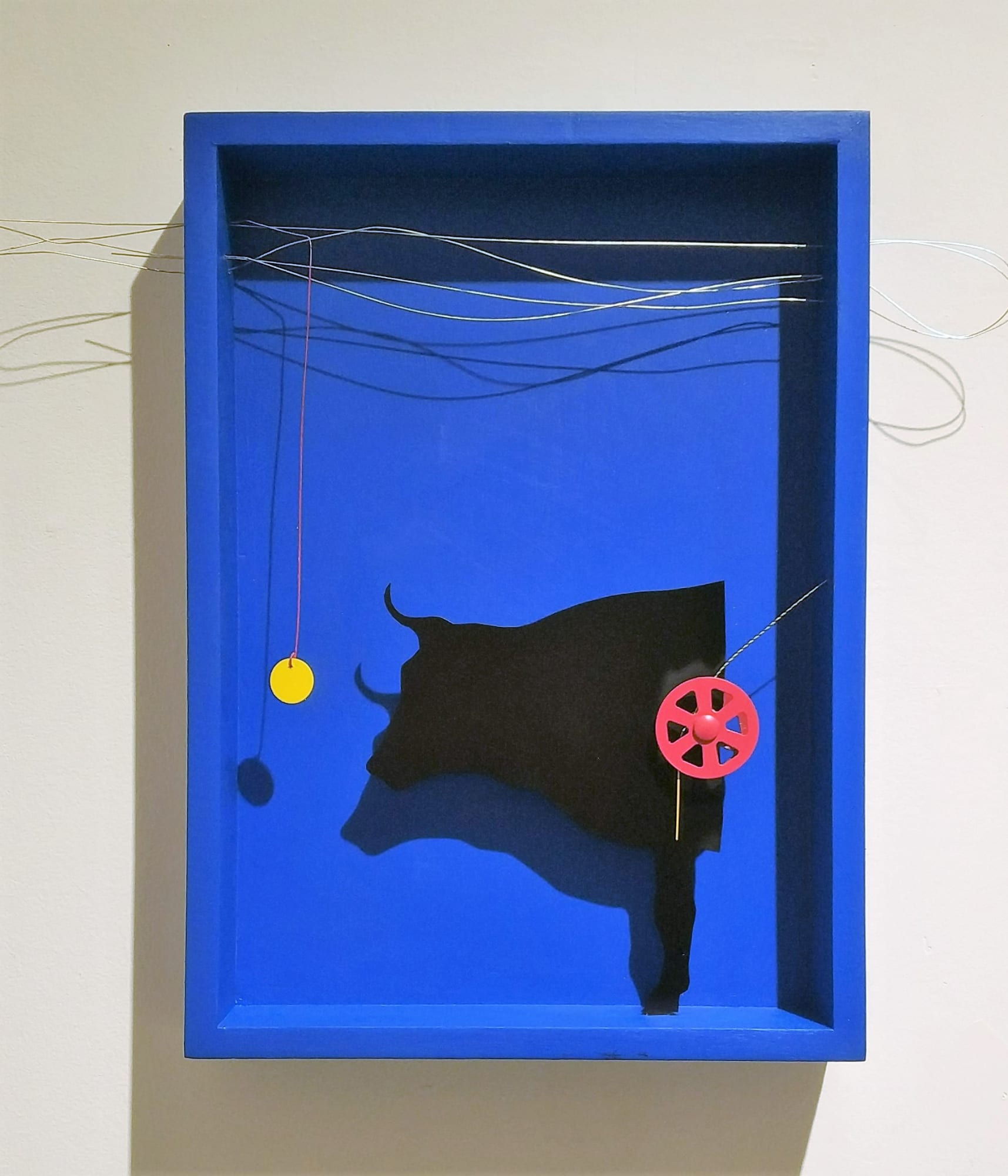 Untitled Game 4, 2022, Wood and steel, 56x40.5cm