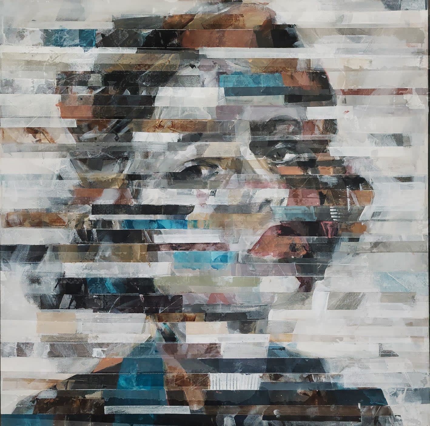 Acrylic on canvas, 130x130cm