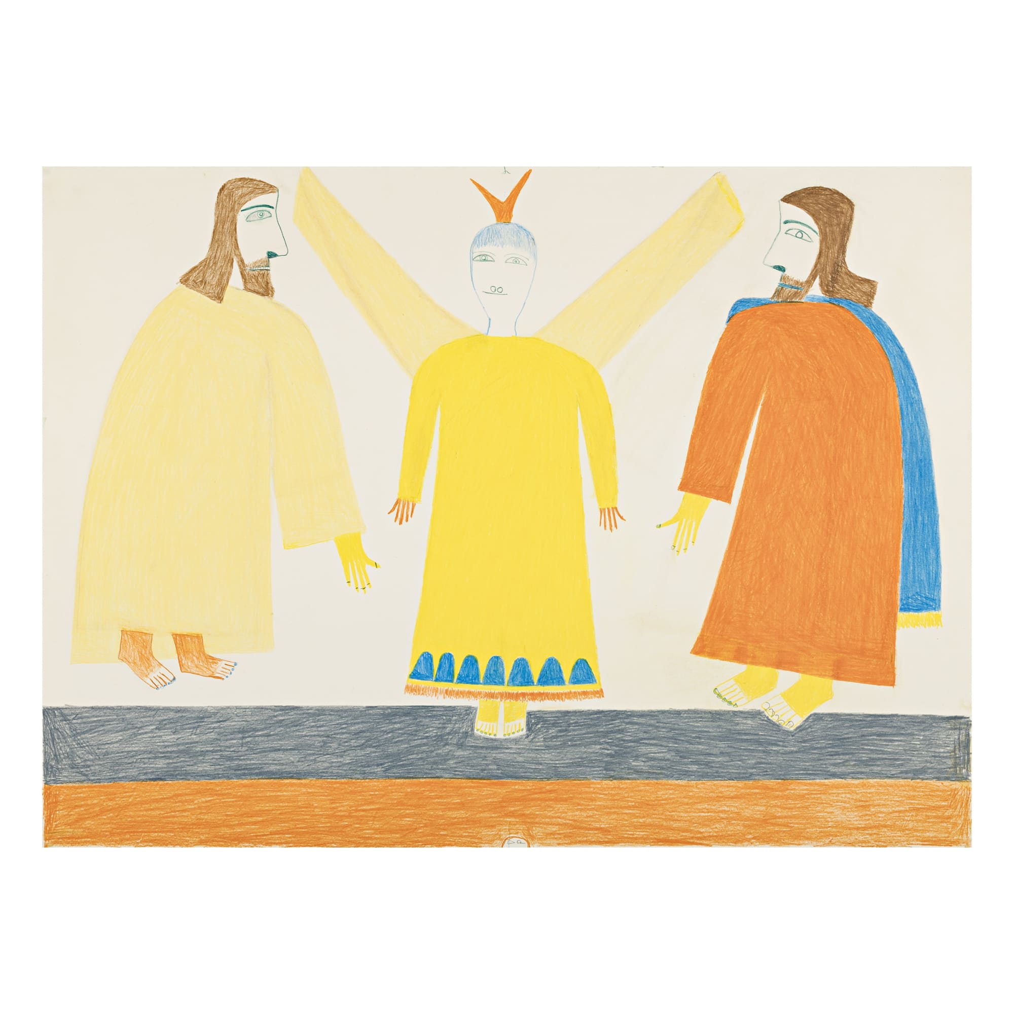 JESSIE OONARK, O.C., R.C.A (1906-1985) QAMANI'TUAQ (BAKER LAKE) Untitled REALIZED: $4,320