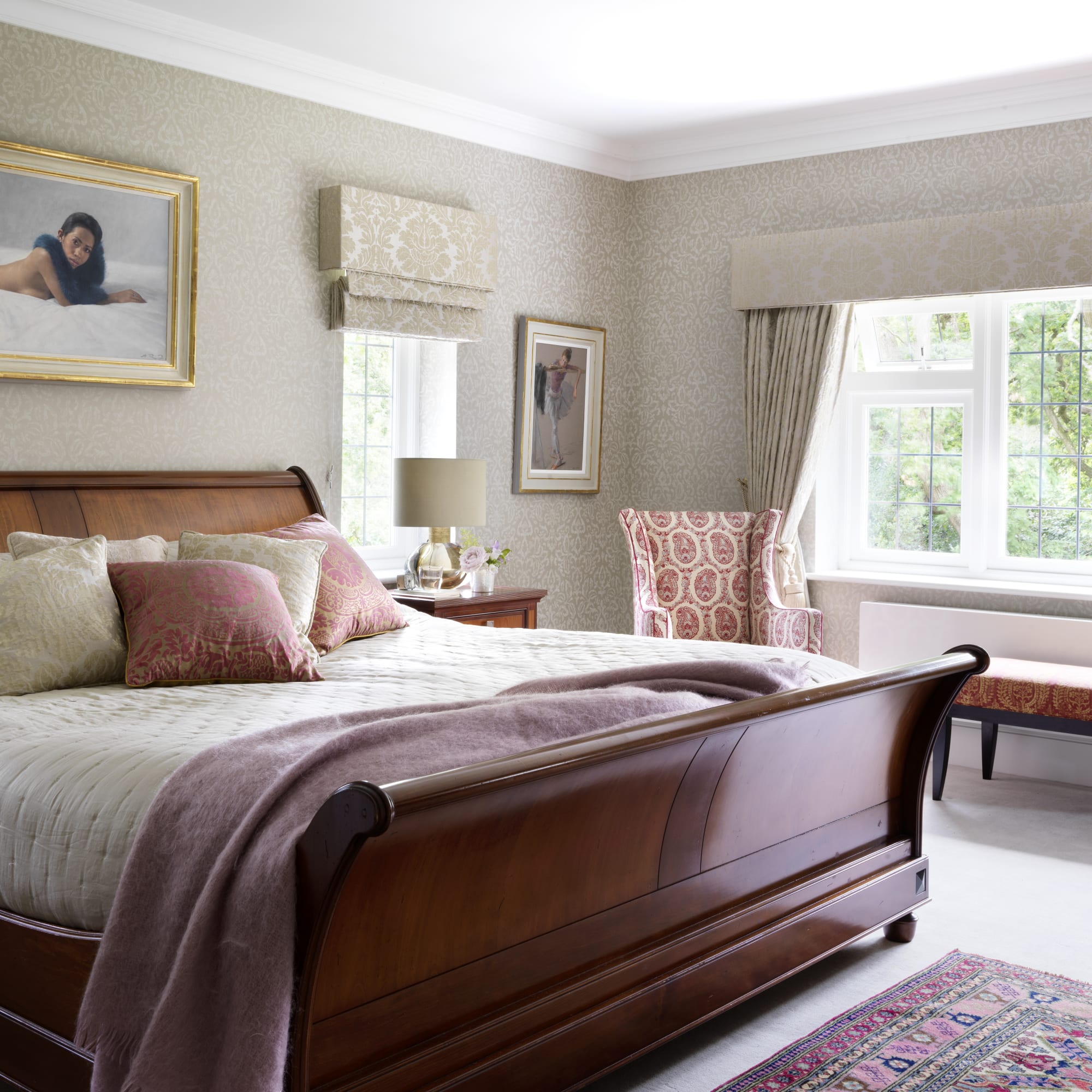 A recently commissioned portrait by the very talented realist painter, Alex Russell Flint