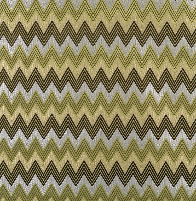 Bargello Velvets Green Olive & Gold