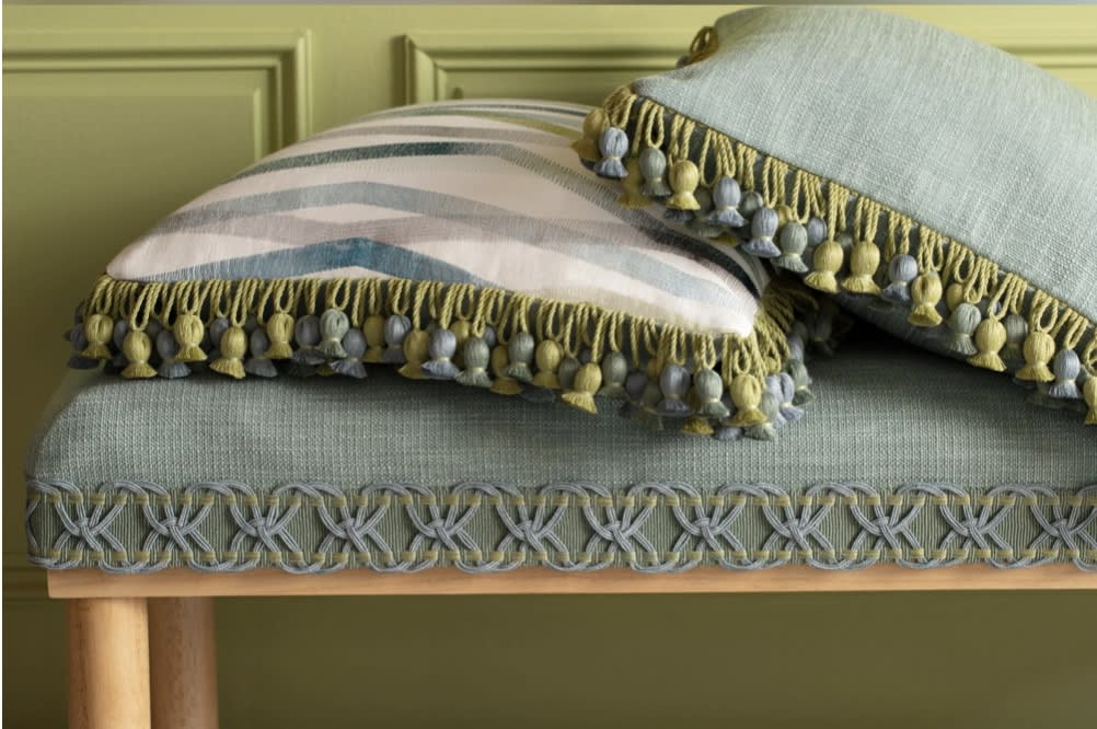 Tassel Trims are a Lovely Embellishment to Cushions