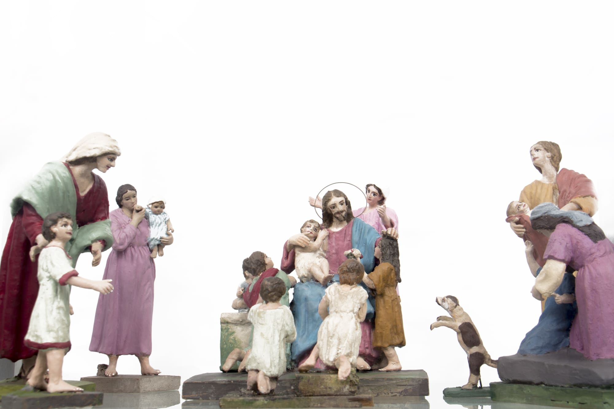 Nuevo Testamento DEJAD QUE LOS NIÑOS VENGAN A MÍ MATEO 19: 13-15; MARCOS 10: 13-16; LUCAS 18: 15-17