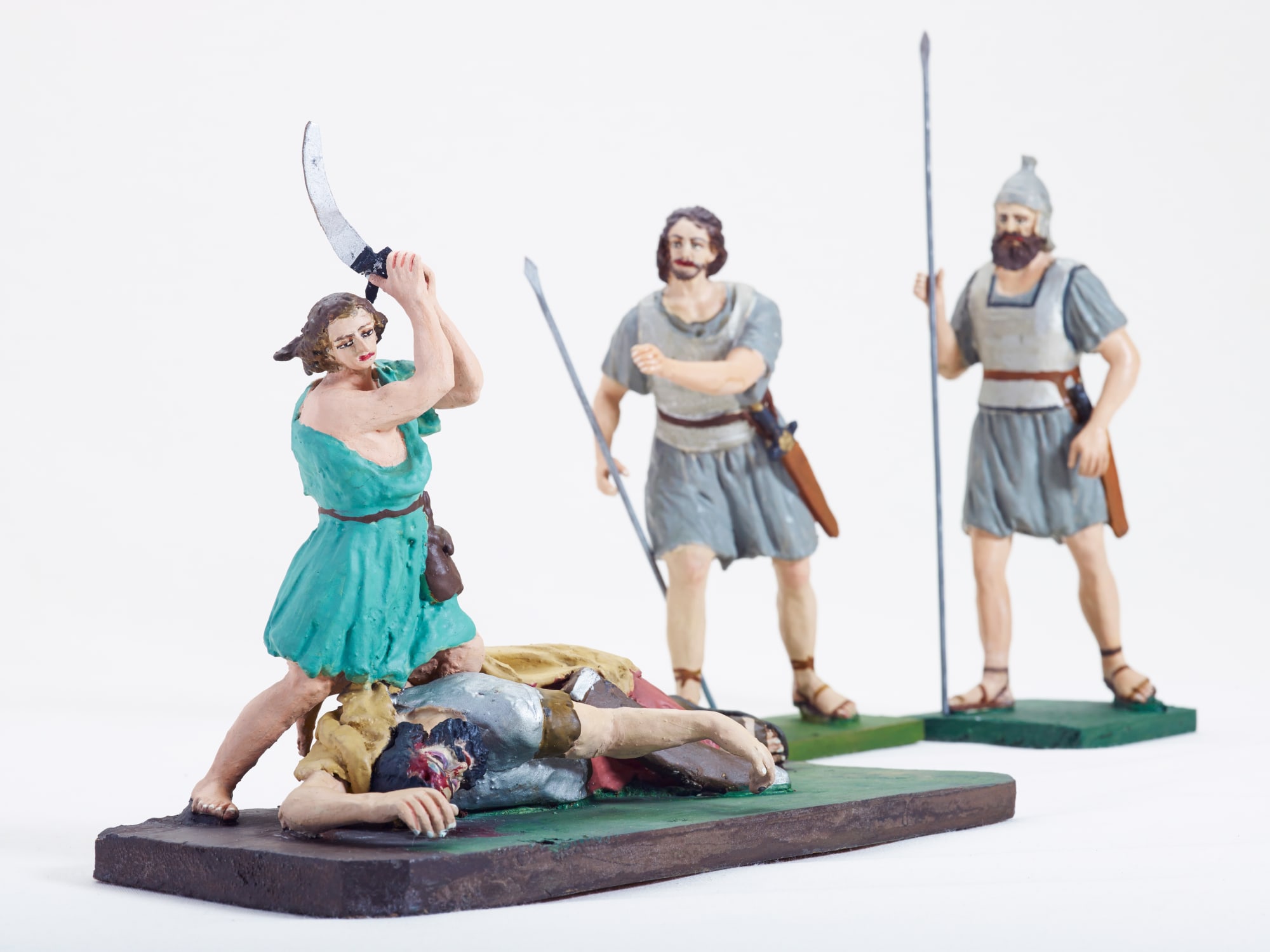 Antiguo Testamento DAVID VENCE A GOLIAT I SAMUEL 17: 40-54