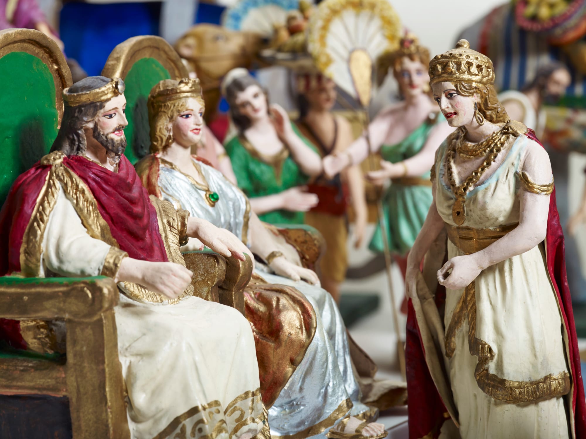 Antiguo Testamento VISITA DE LA REINA DE SABÁ AL REY SALOMÓN I REYES 10: 1-13, II CRÓNICAS 9: 1-12