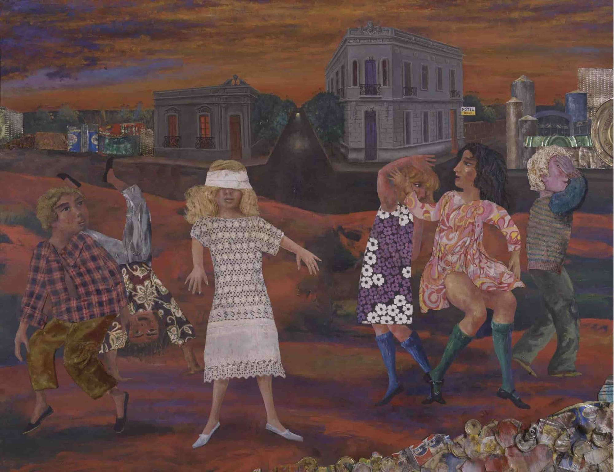 Antonio Berni La Gallina Ciega, 1973