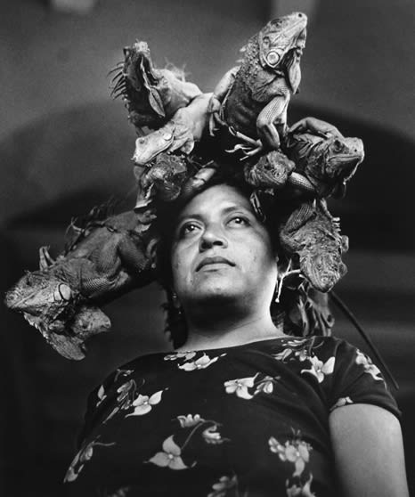 Graciela Iturbide Nuestra señora de las iguanas, Juchitán, Oaxaca, 1979