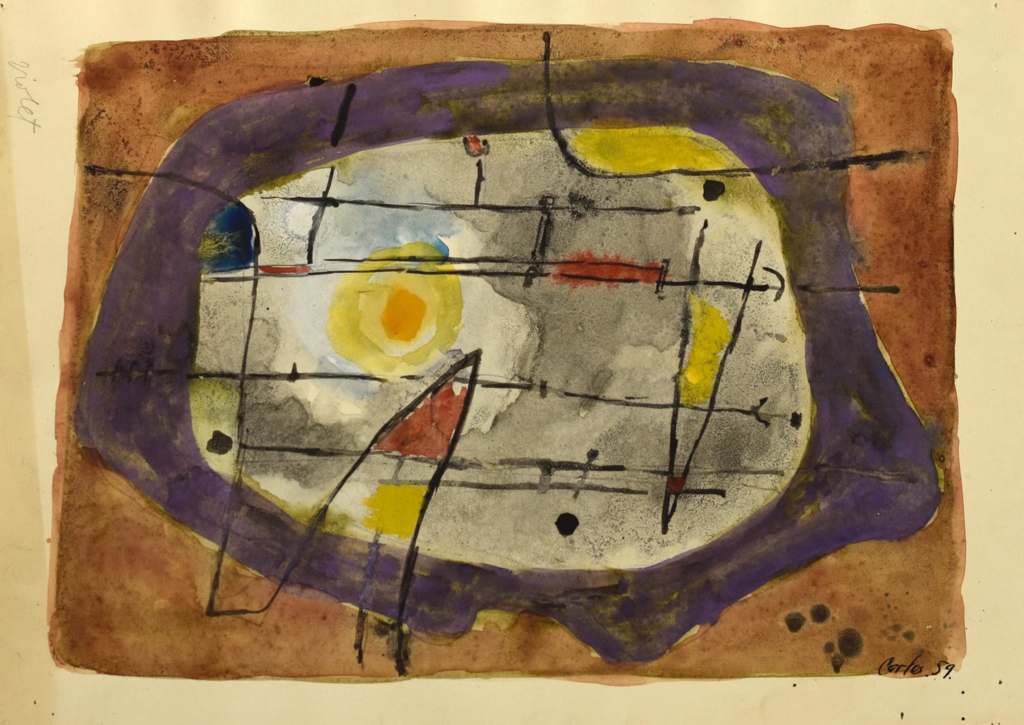 Carlos Carnero (1922-1980) L 36, 1959