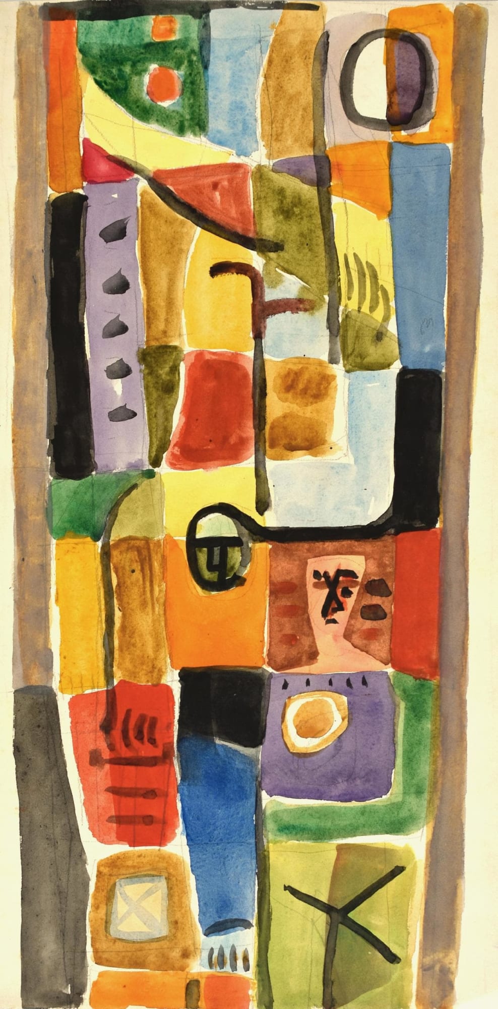 Carlos Carnero (1922-1980) Sin Título, c.1956