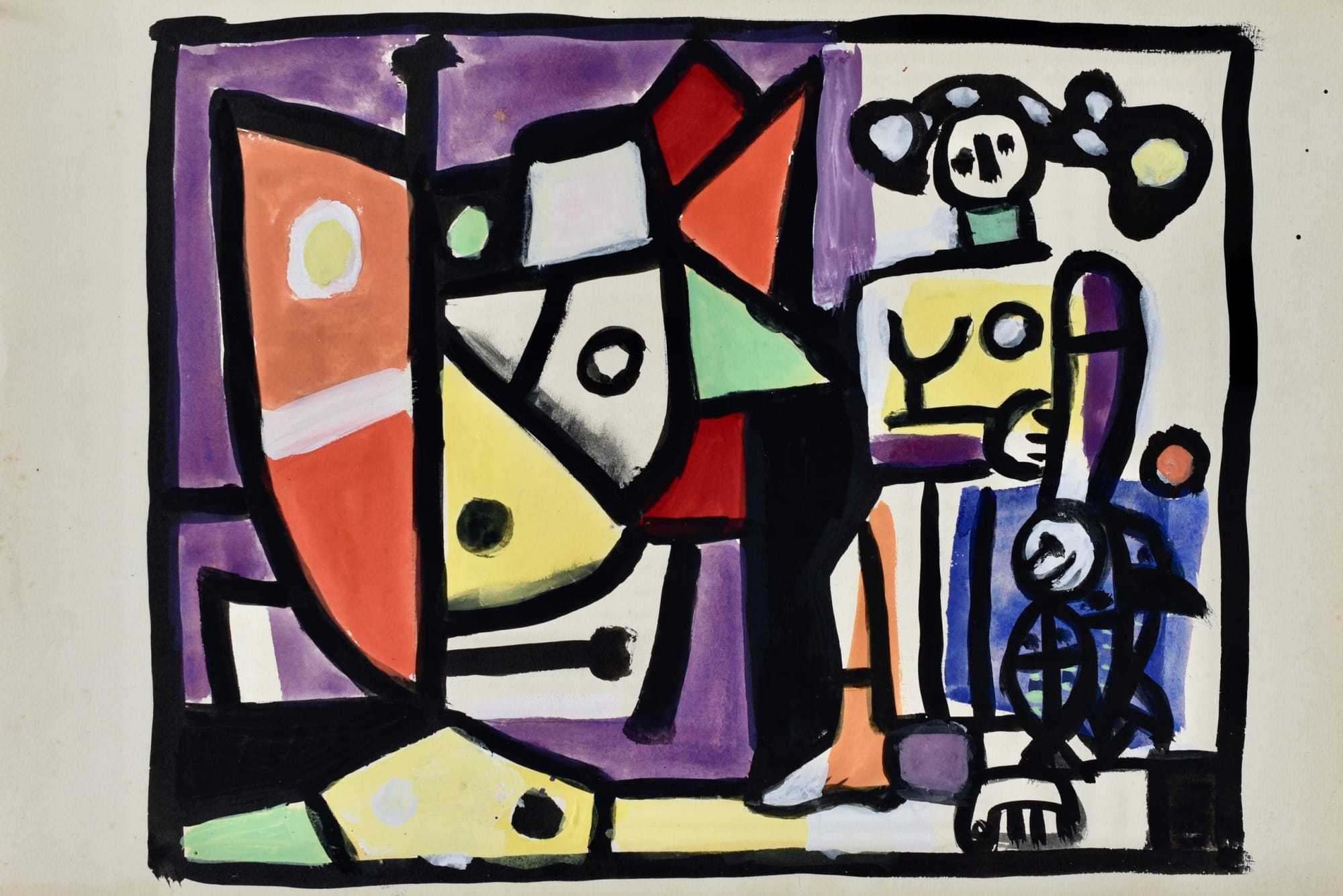 Carlos Carnero (1922-1980) Sin Título, c.1955