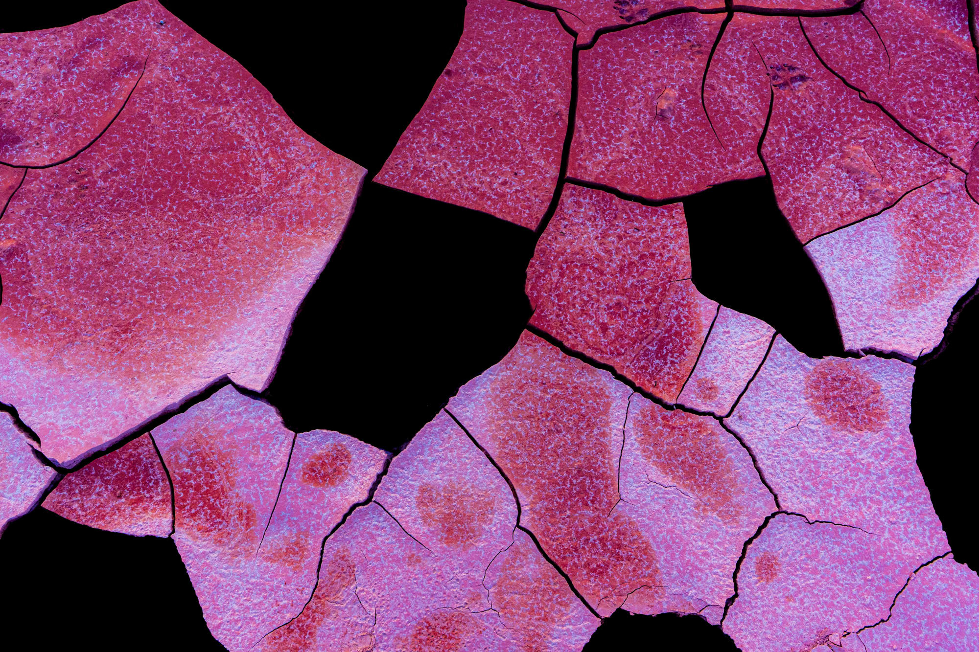 Marlon de Paula, selecionado por [selected by]: Pedro Motta Sem título [Untitled], da série [from the series] Erosão, 2022 pigmento mineral sobre papel hahnemuhle [mineral pigment on hahnemuhle paper]