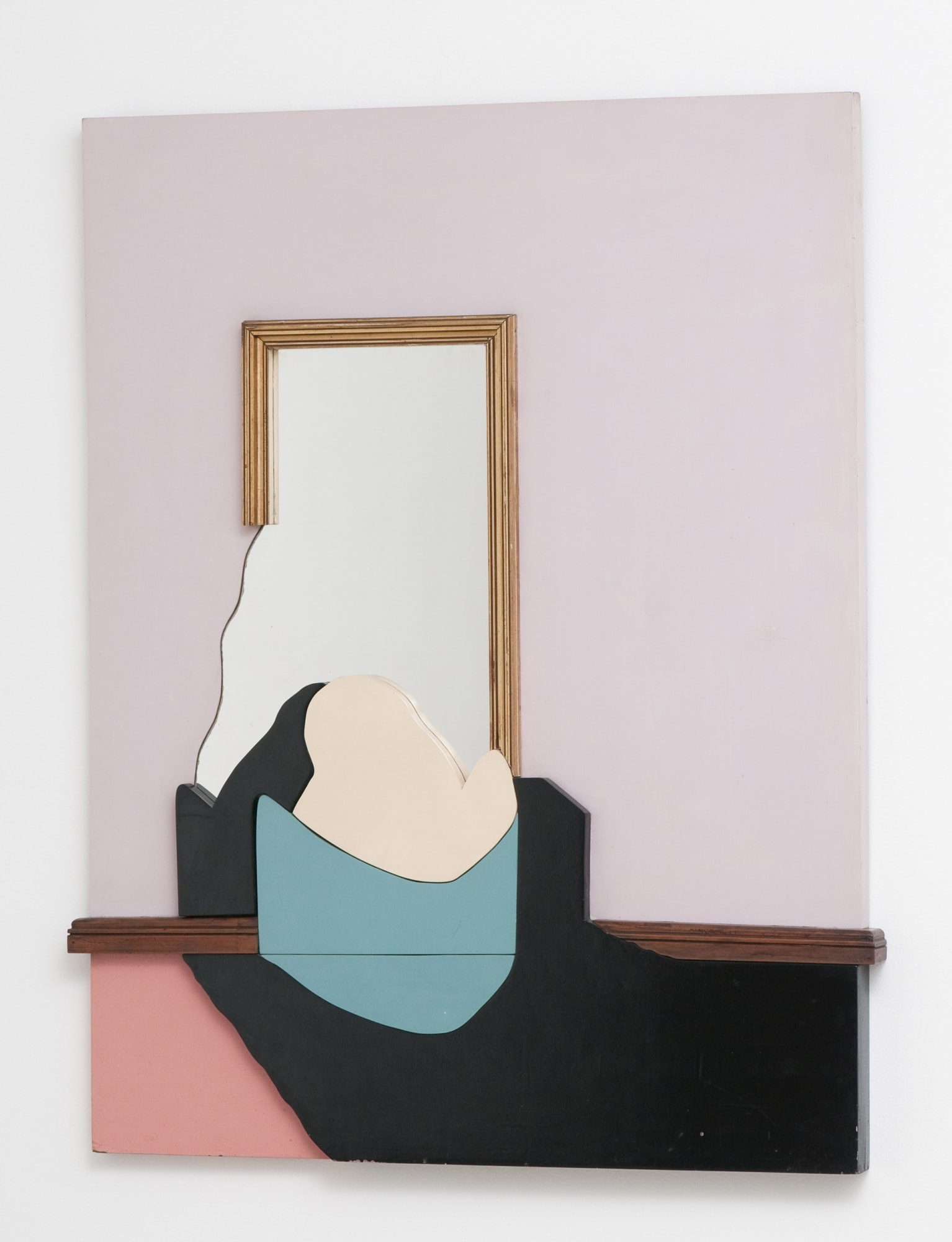 Cildo Meireles A Penteadeira, 1967 madeira pintada, espelho [painted wood, mirror] 122 x 95 x 6 cm Ph: Edouard Fraipont