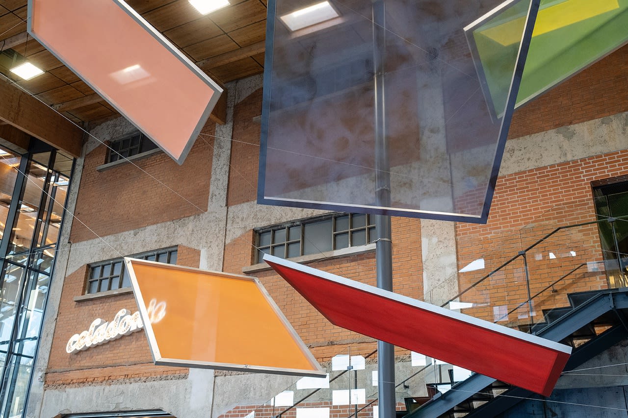 Cécile Bart Trapézistes FRAC Franche Comté, Besançon 2020 ©Nicolas Waltefaugle