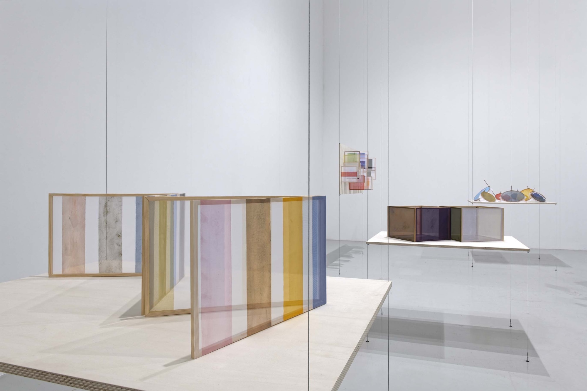 Cécile BART vue de l’exposition Rose Gold, 2020, Frac Franche Comté, Besançon ©Blaise Adilon