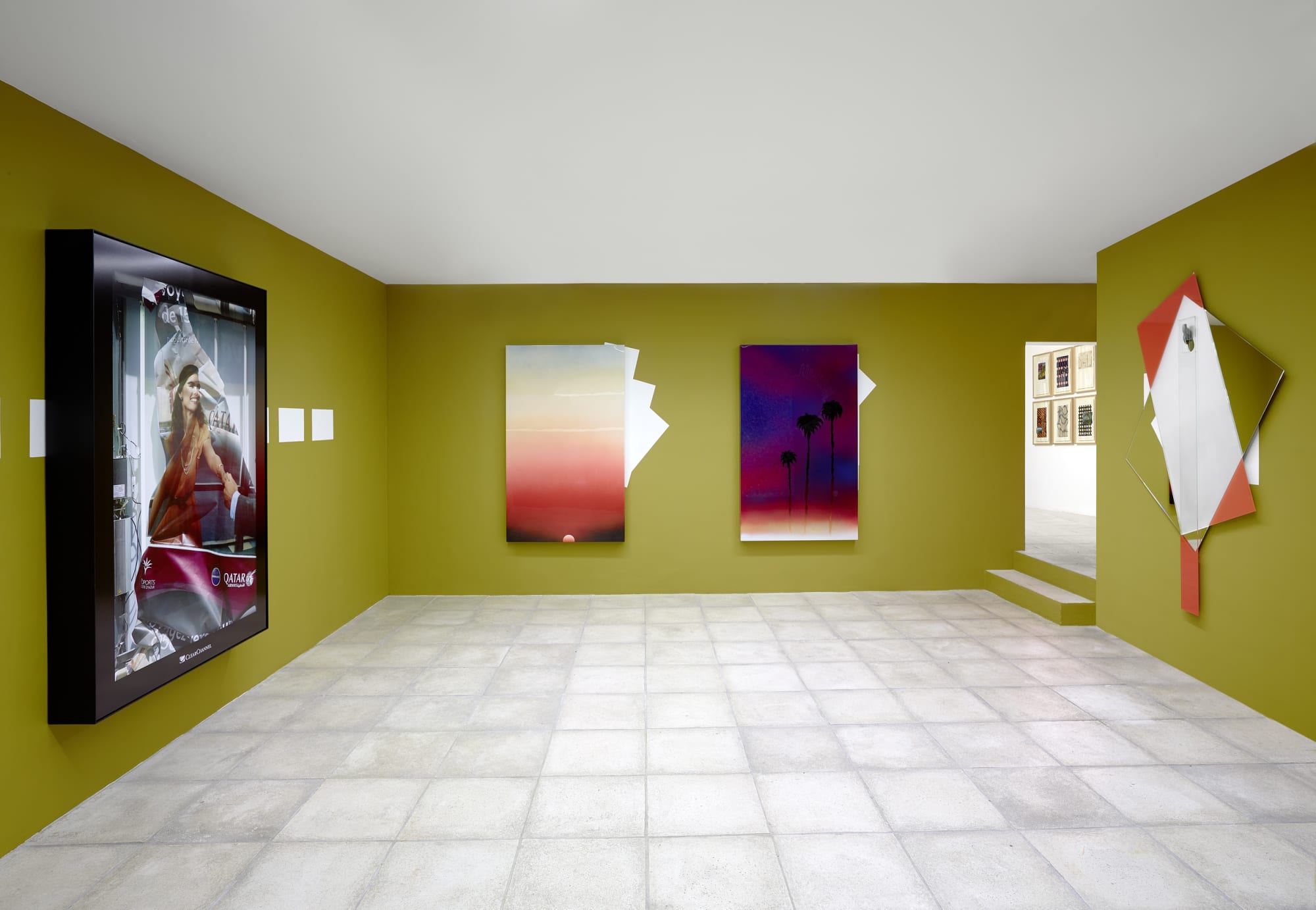 Fumer dans le vent, 2018 Galerie Catherine Issert ©François Fernandez