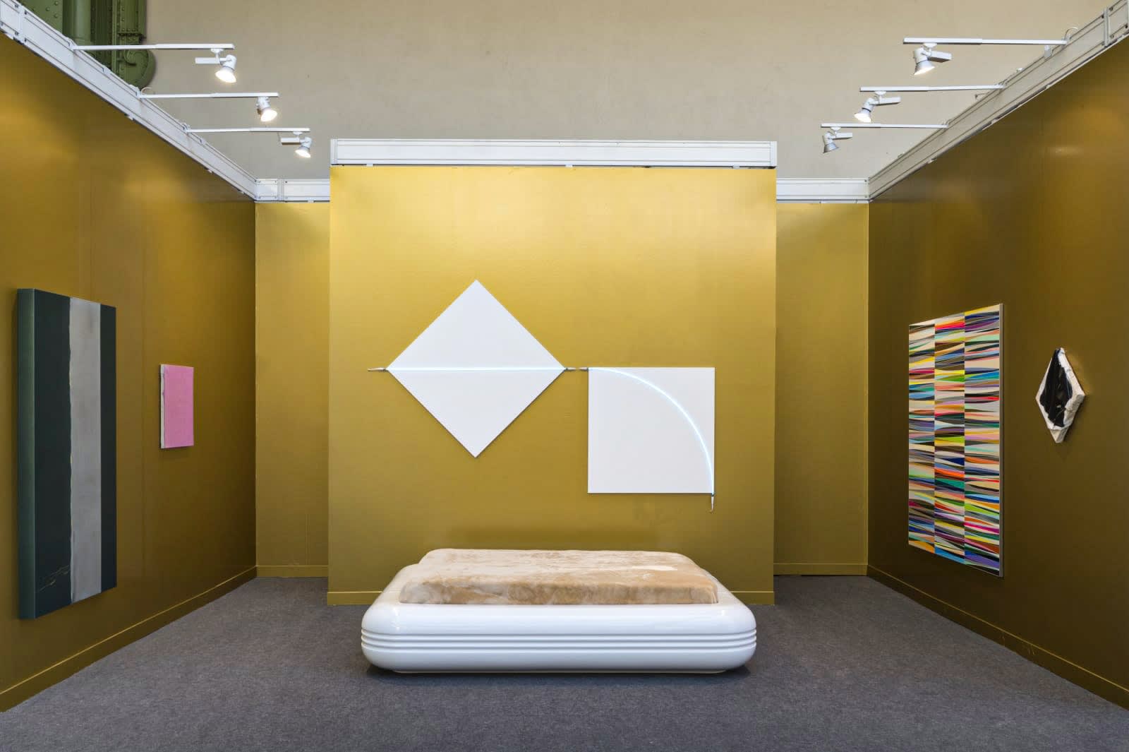 John M ARMLEDER, Furniture-Sculpture, 2001, FIAC 2017. ©Marc Domage